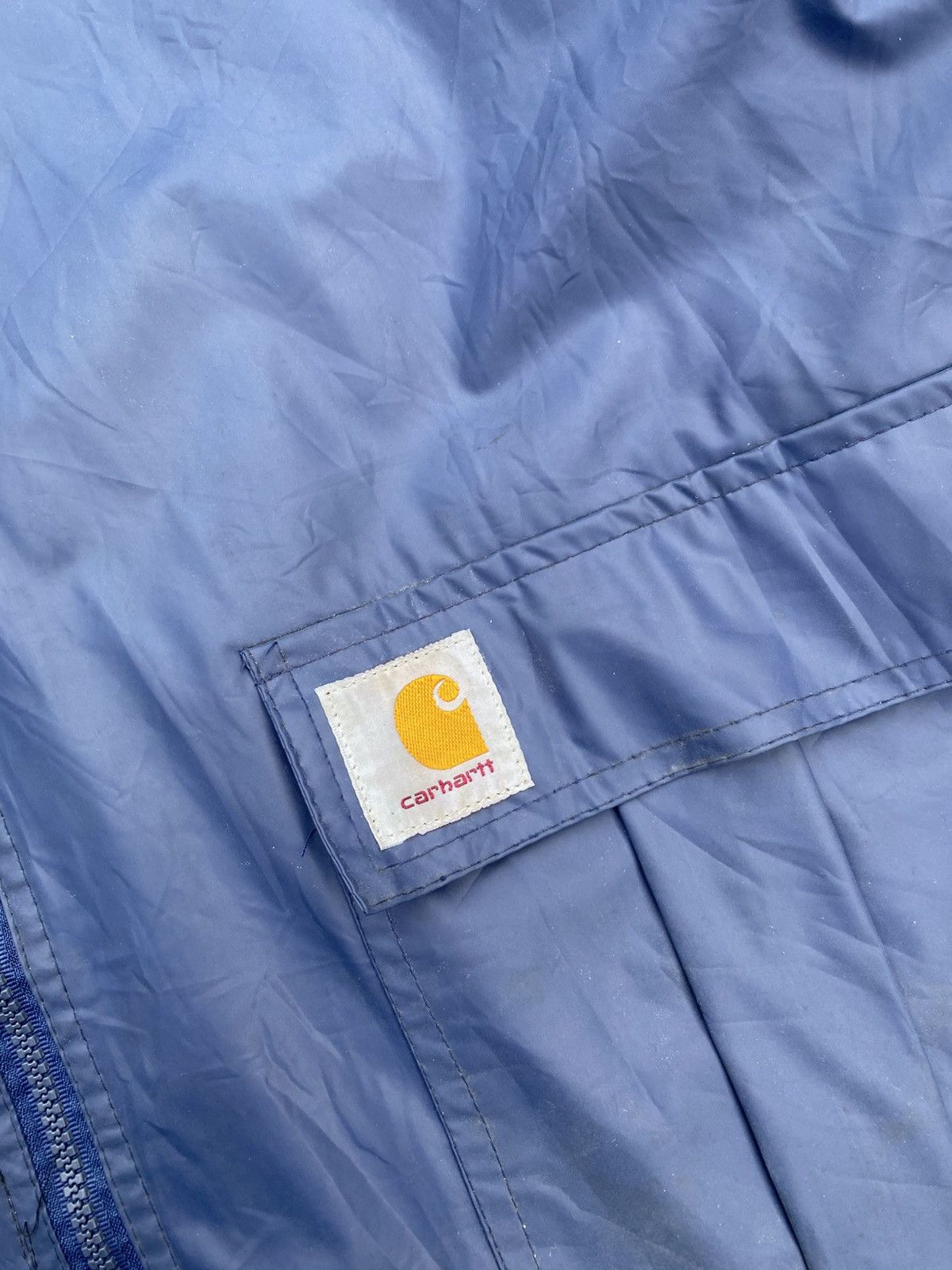 Carhartt Carhartt heavy raincoat jacket vintage Size US XL / EU 56 / 4 - 3 Thumbnail