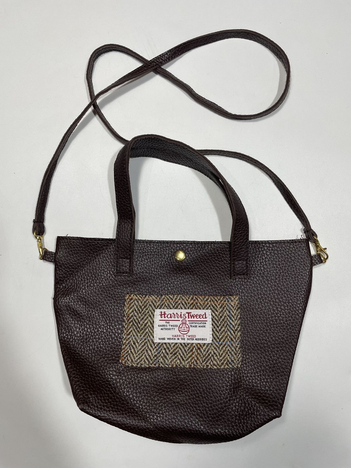 Beams Plus × Harris Tweed Harris Tweed X Beams Plus light sling crossbody hand tote Size ONE SIZE - 1 Thumbnail