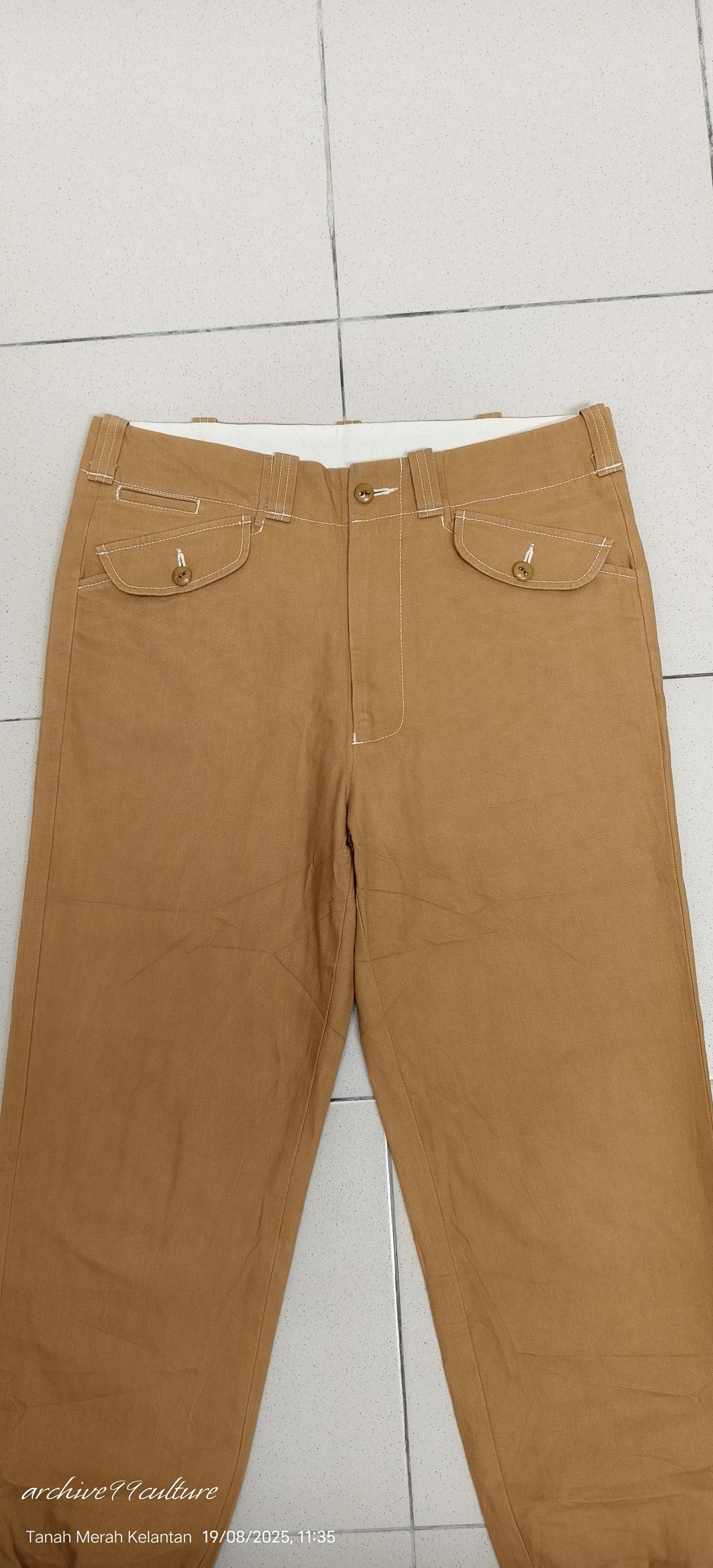 Japanese Brand Archive M Sixteen M-16 Cotton duck hunting trousers Size US 32 / EU 48 - 8 Thumbnail