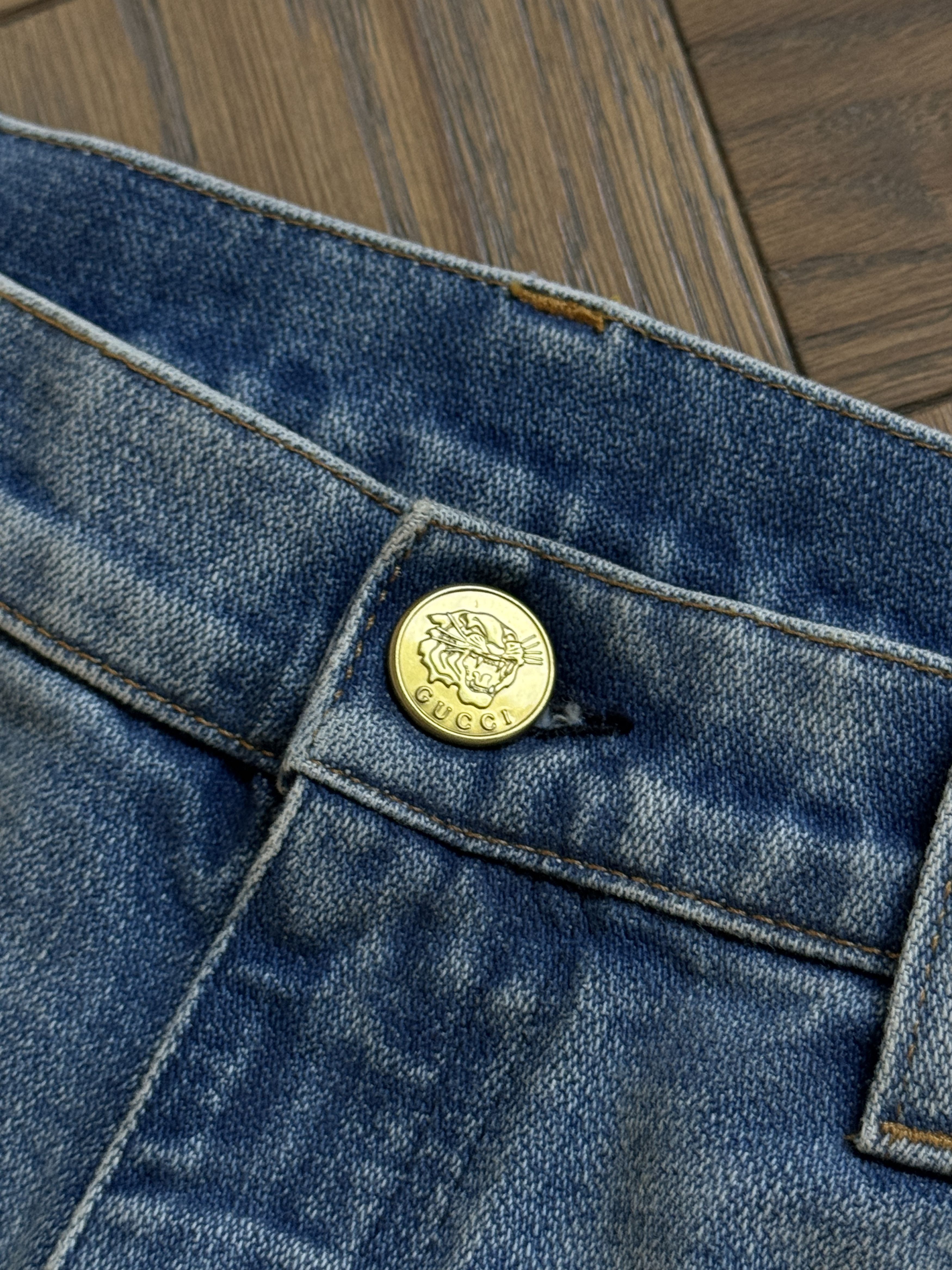 Gucci Gucci embroidered denim jeans Size 26" / US 2 / IT 38 - 5 Thumbnail