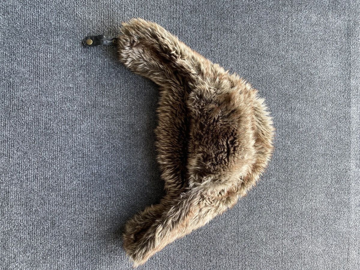 Le Grande Bleu (L.G.B.) 🔥Mohair Fur Fuzzy Hat Traper hat L-Xl Size ONE SIZE - 2 Thumbnail