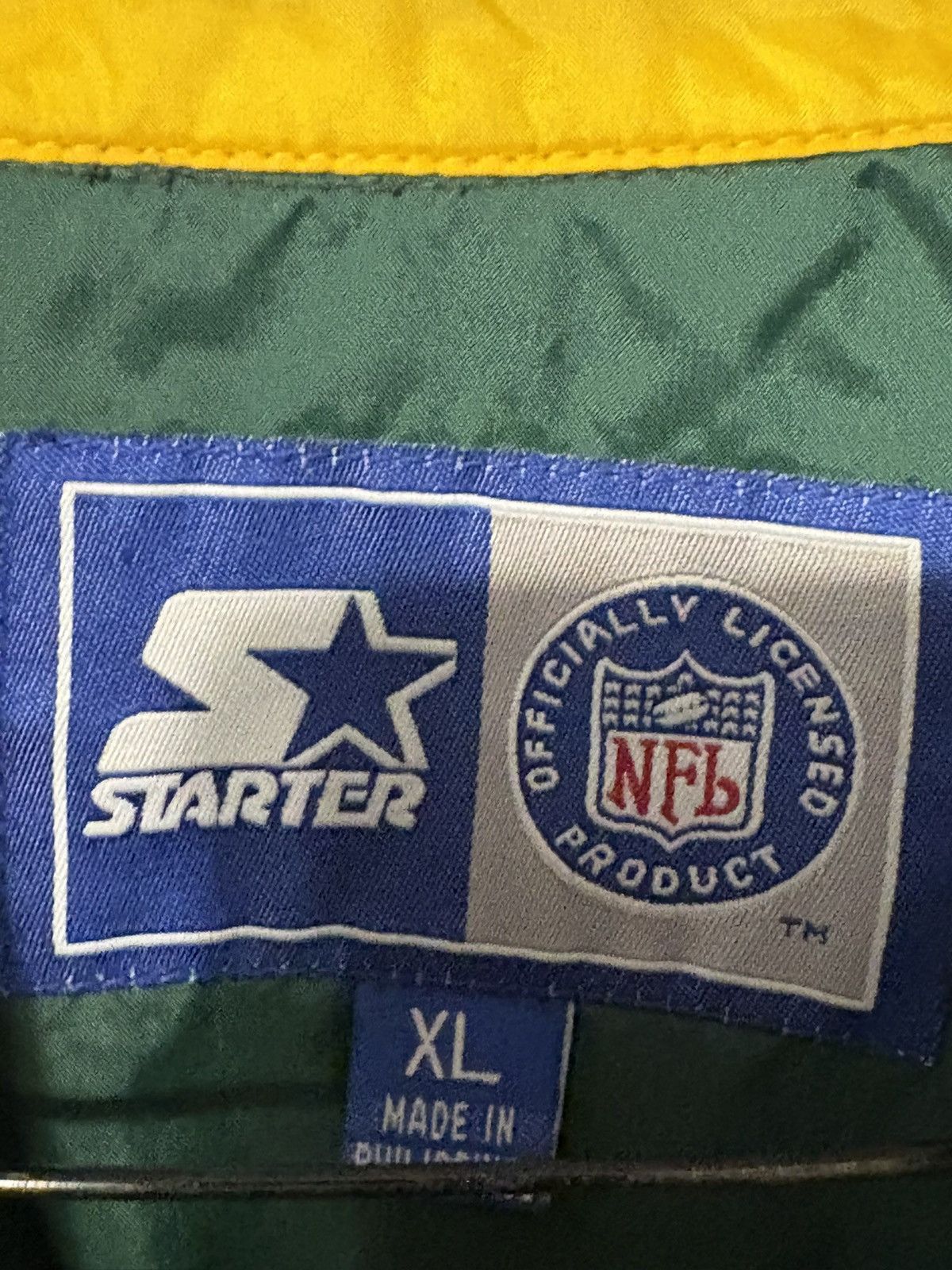 Starter Green Bay Packers Starter Jacket Windbreaker Sz XL Size US XL / EU 56 / 4 - 3 Thumbnail