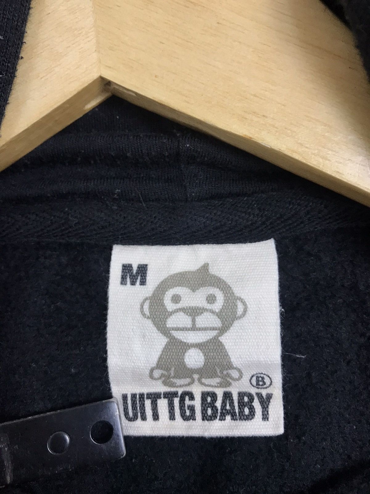 Japanese Brand × Vintage Japanese Vintage Space UITTG Baby Hoodie Size US M / EU 48-50 / 2 - 5 Thumbnail