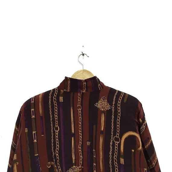 Vintage Vintage INTER NEEDS Monograms Gangster Coogi Style Jacket Size M / US 6-8 / IT 42-44 - 7 Thumbnail