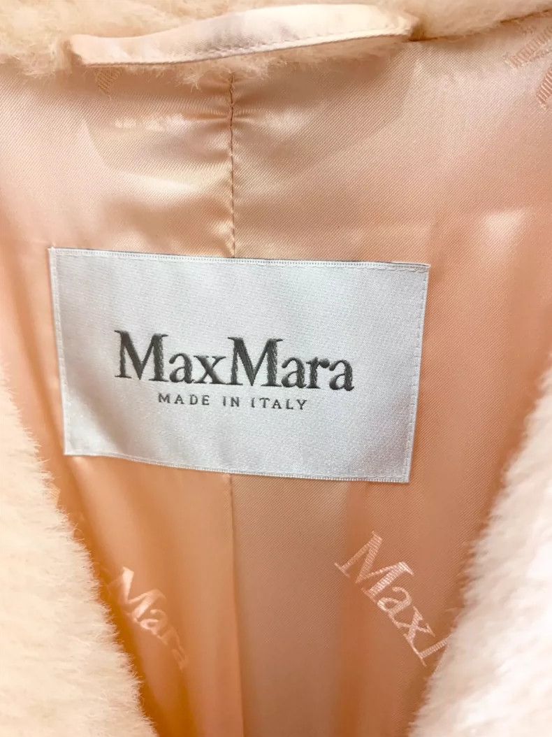 Max Mara Max Mara Teddy Bear Coat Jacket Classic Doll Pink Size XS / US 0-2 / IT 36-38 - 3 Thumbnail
