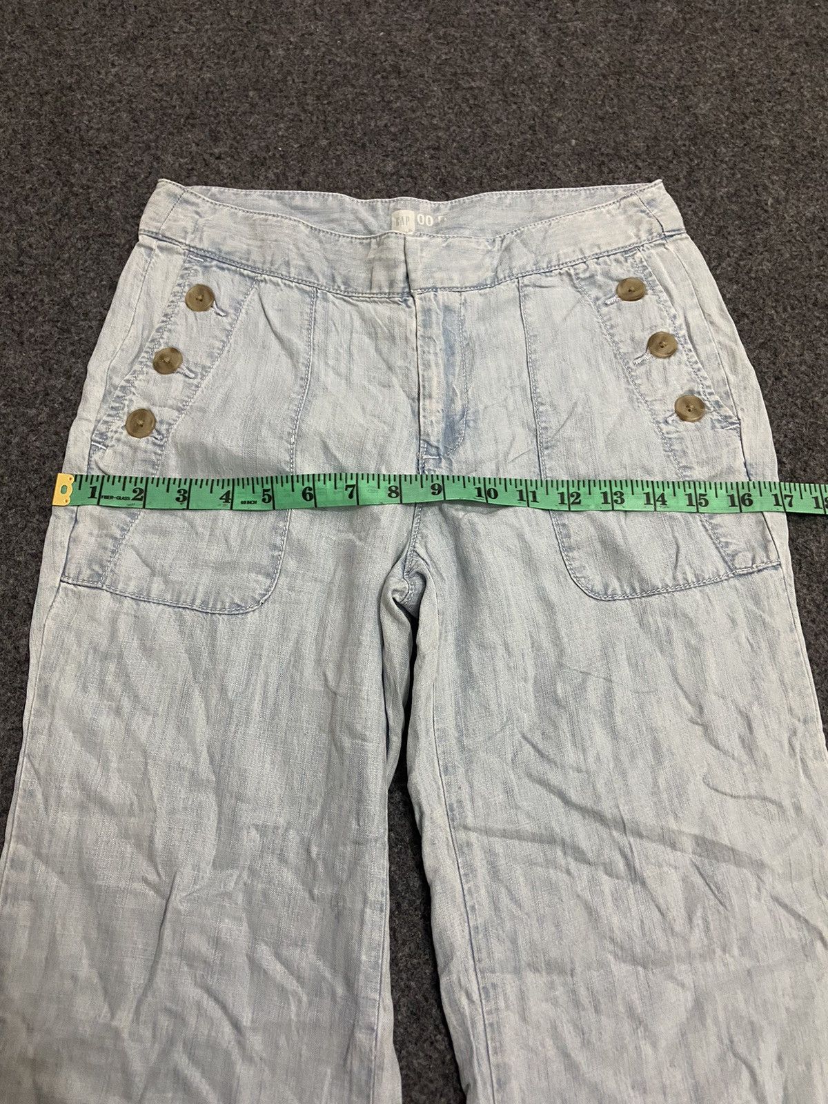 Gap × Vintage gap soft flare denim pants Size 26" / US 2 / IT 38 - 13 Thumbnail