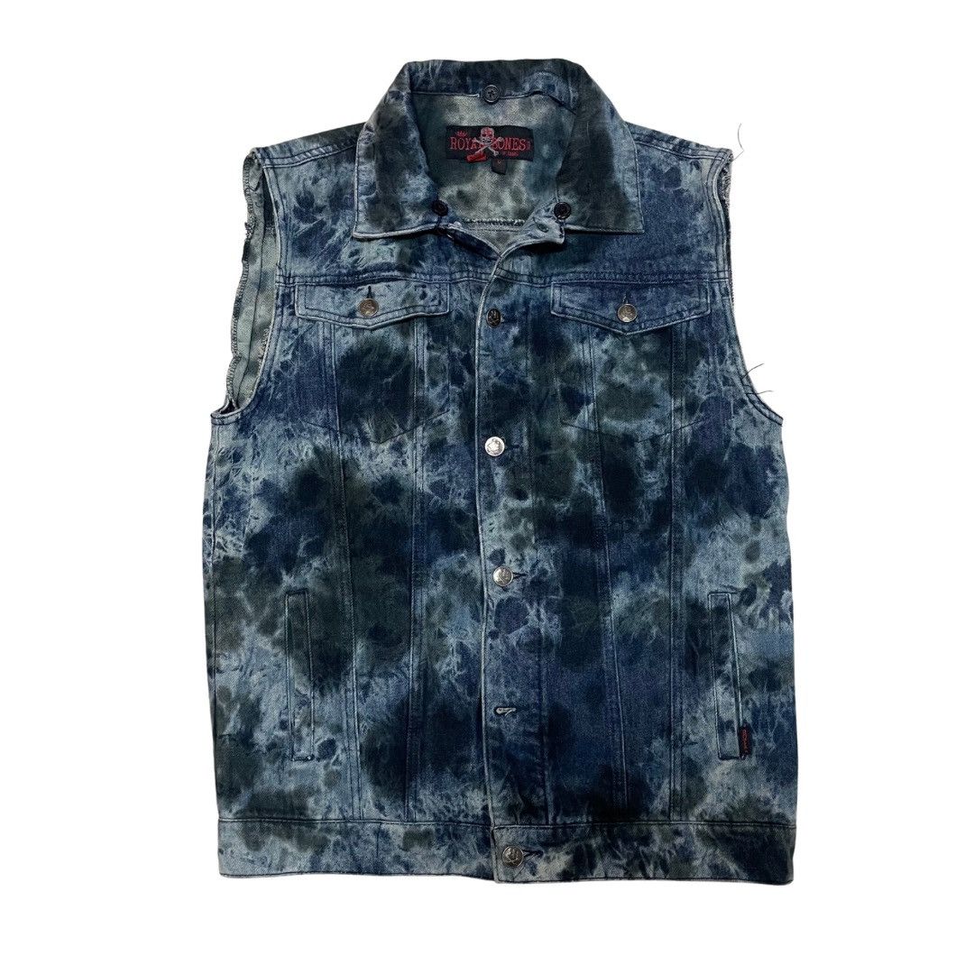 Other Royal Bones Punk Vest Perfect acid wash Y2K Size US M / EU 48-50 / 2 - 1 Thumbnail