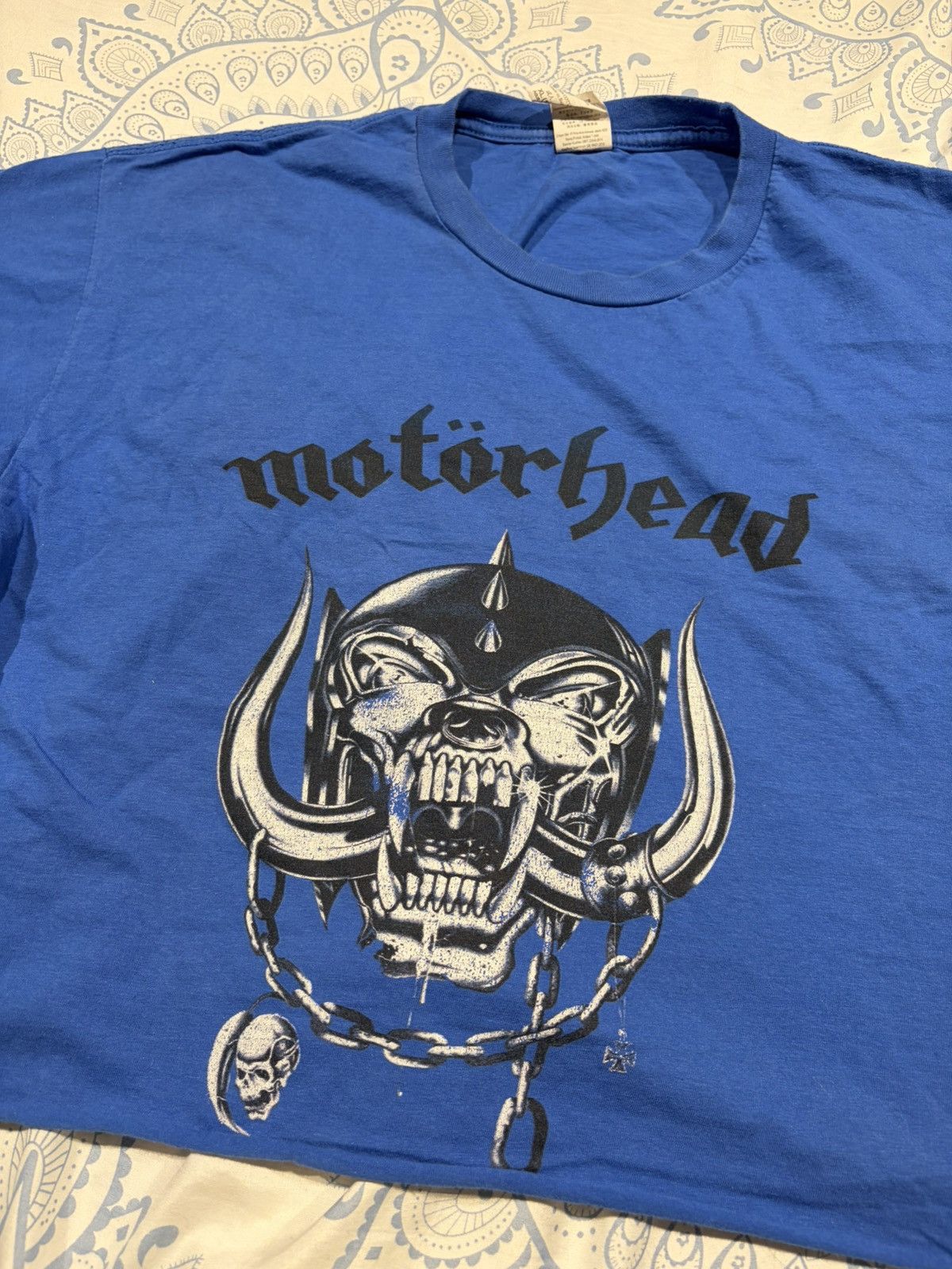 Vintage Motorhead Crop Top Shirt XL Size XL / US 12-14 / IT 48-50 - 1 Thumbnail