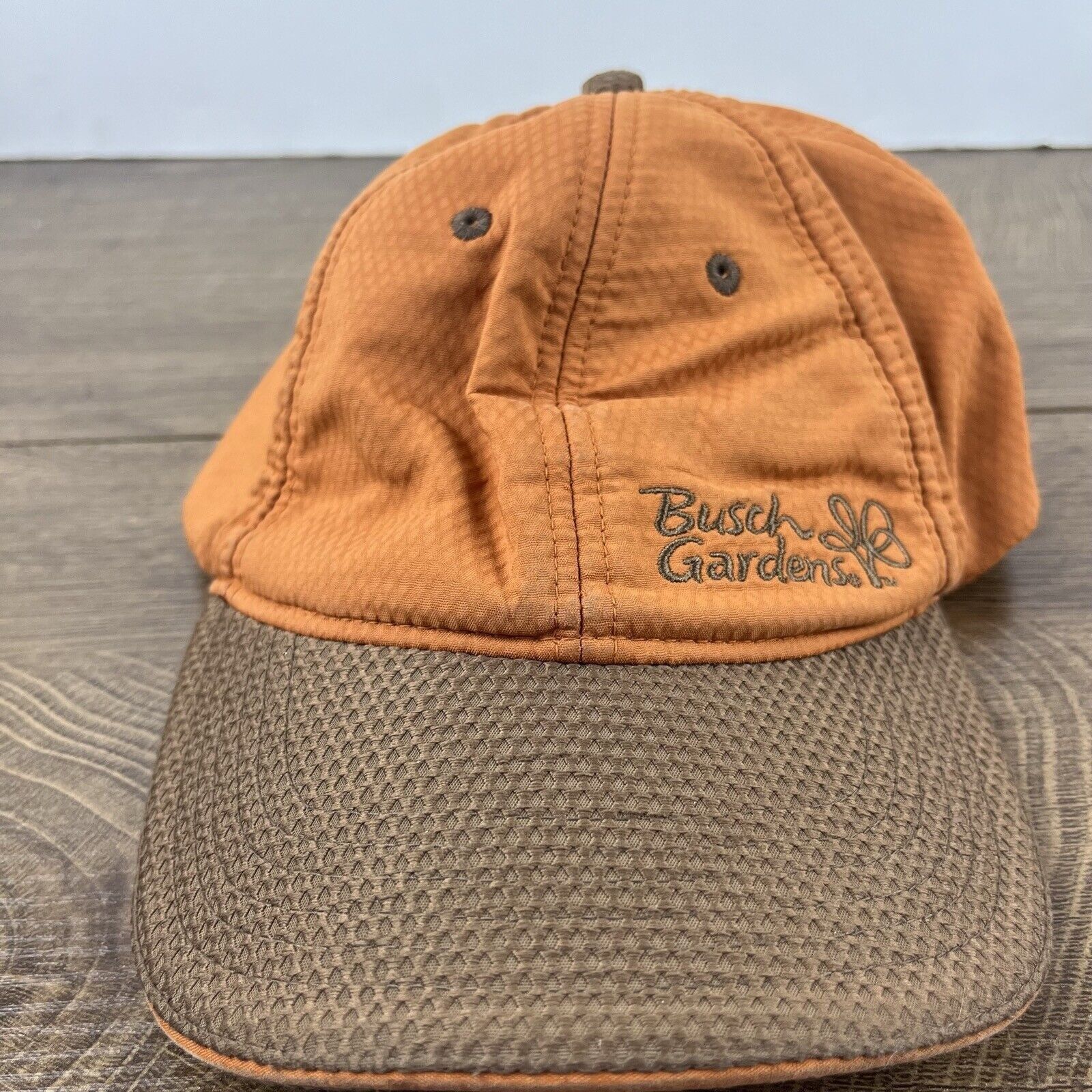 Other Busch Gardens Hat Adjustable Hat Orange Adjustable Hat Adult Size ONE SIZE - 3 Thumbnail