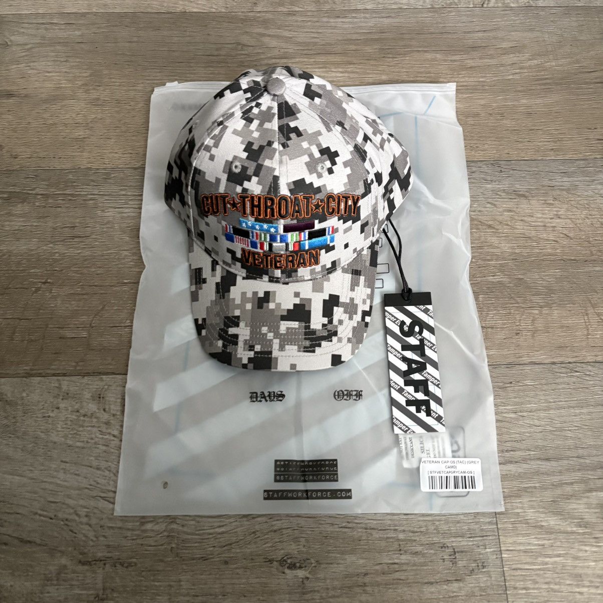 STAFF WORKFORCE Staff Workforce Veteran Cap Size ONE SIZE - 1 Thumbnail