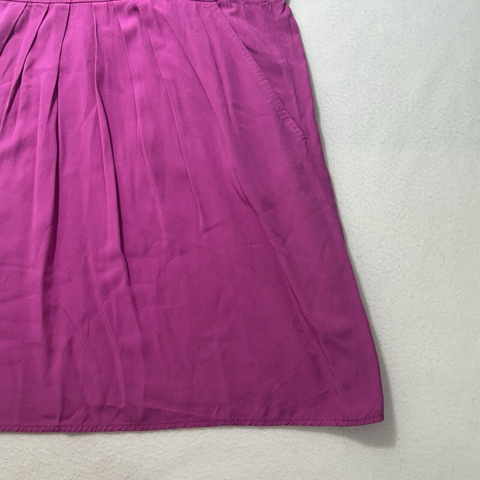 J.Crew J. Crew 12 Magenta Pink Mini Dress Pullover Pockets Size XL / US 12-14 / IT 48-50 - 7 Thumbnail