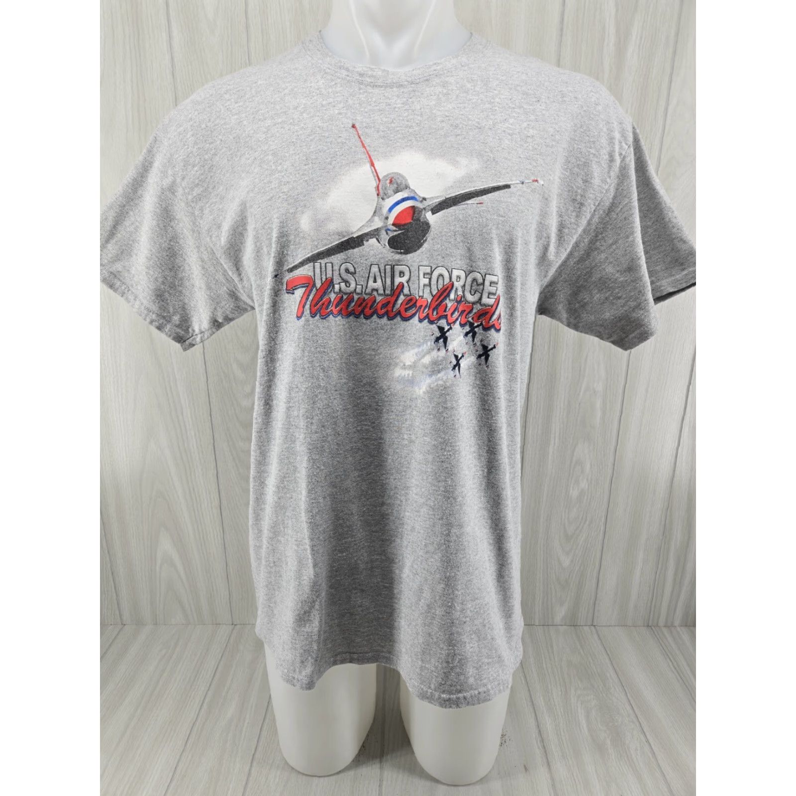Gildan VINTAGE Gildan US Air Force Thunderbirds Gray T Shirt Mens Size L Size US L / EU 52-54 / 3 - 2 Thumbnail