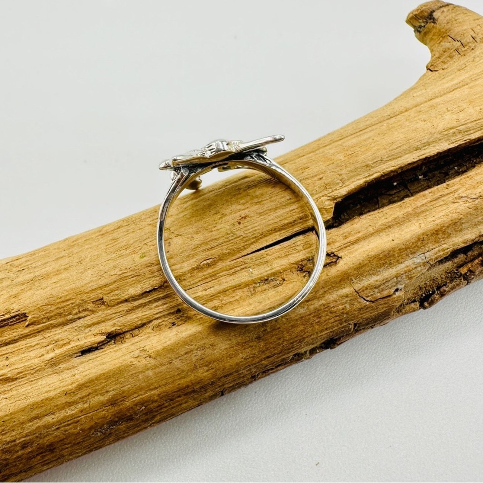 The Unbranded Brand Fairy Sterling Silver Ring Size ONE SIZE - 6 Thumbnail