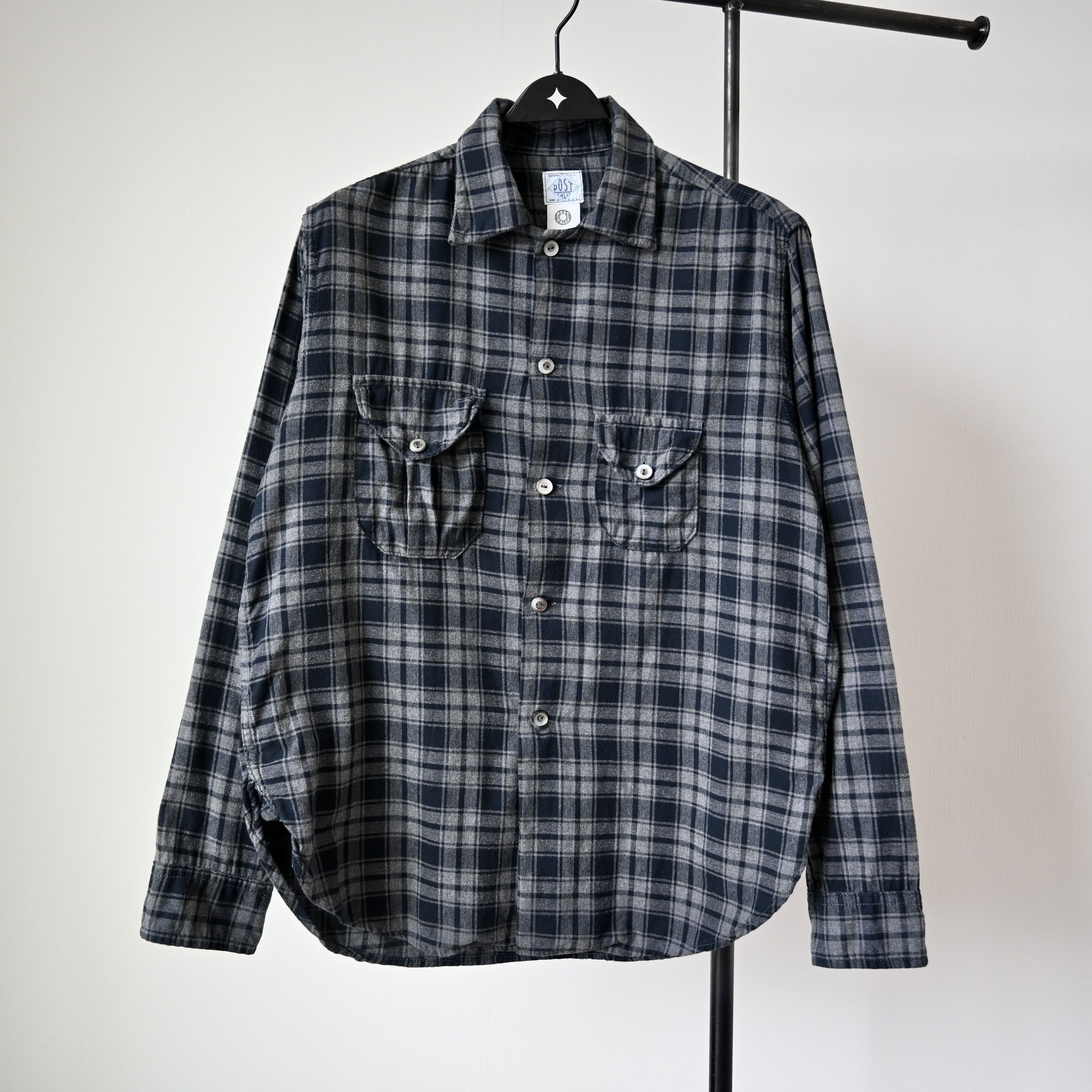 Post Overalls OLD MODEL, Post Overalls "E-Z Cruz Shirt", made in USA Size US S / EU 44-46 / 1 - 1 Thumbnail