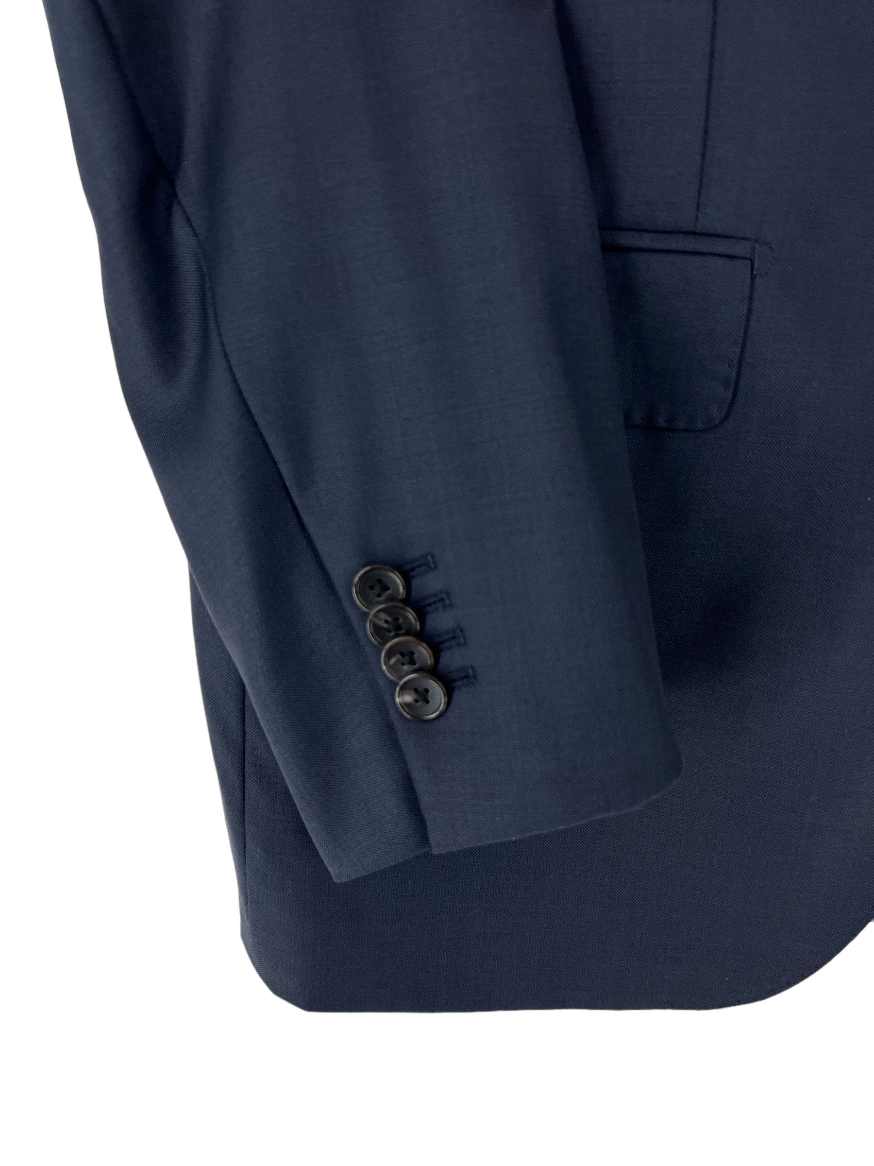 Suitsupply Lazio Wool Formal Blazer Waistcoat Suit EU:44; UK/US:44R Size 44R - 9 Thumbnail