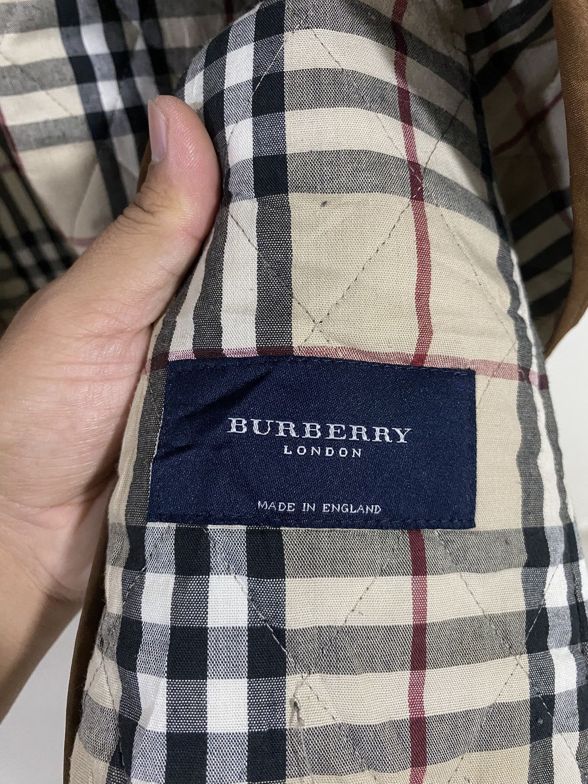 Burberry Burberry London Quilted Jacket Made in England Size ONE SIZE - 7 Thumbnail