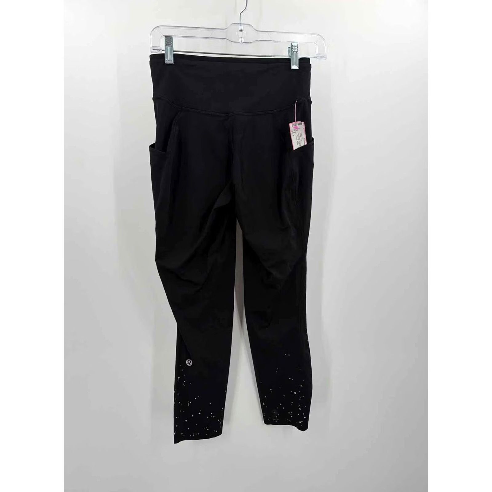 Lululemon Pre-Owned Lululemon Black Size 6 Legging Athletic Pants Size 28" / US 6 / IT 42 - 2 Thumbnail
