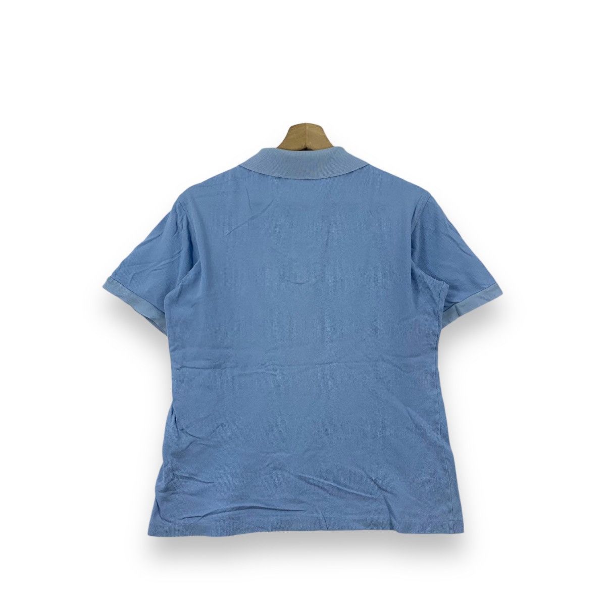 Sergio Tacchini Vintage SERGIO TACCHINI ITALY Tennis Blue Polo Tee Shirt Top Size M / US 6-8 / IT 42-44 - 4 Thumbnail