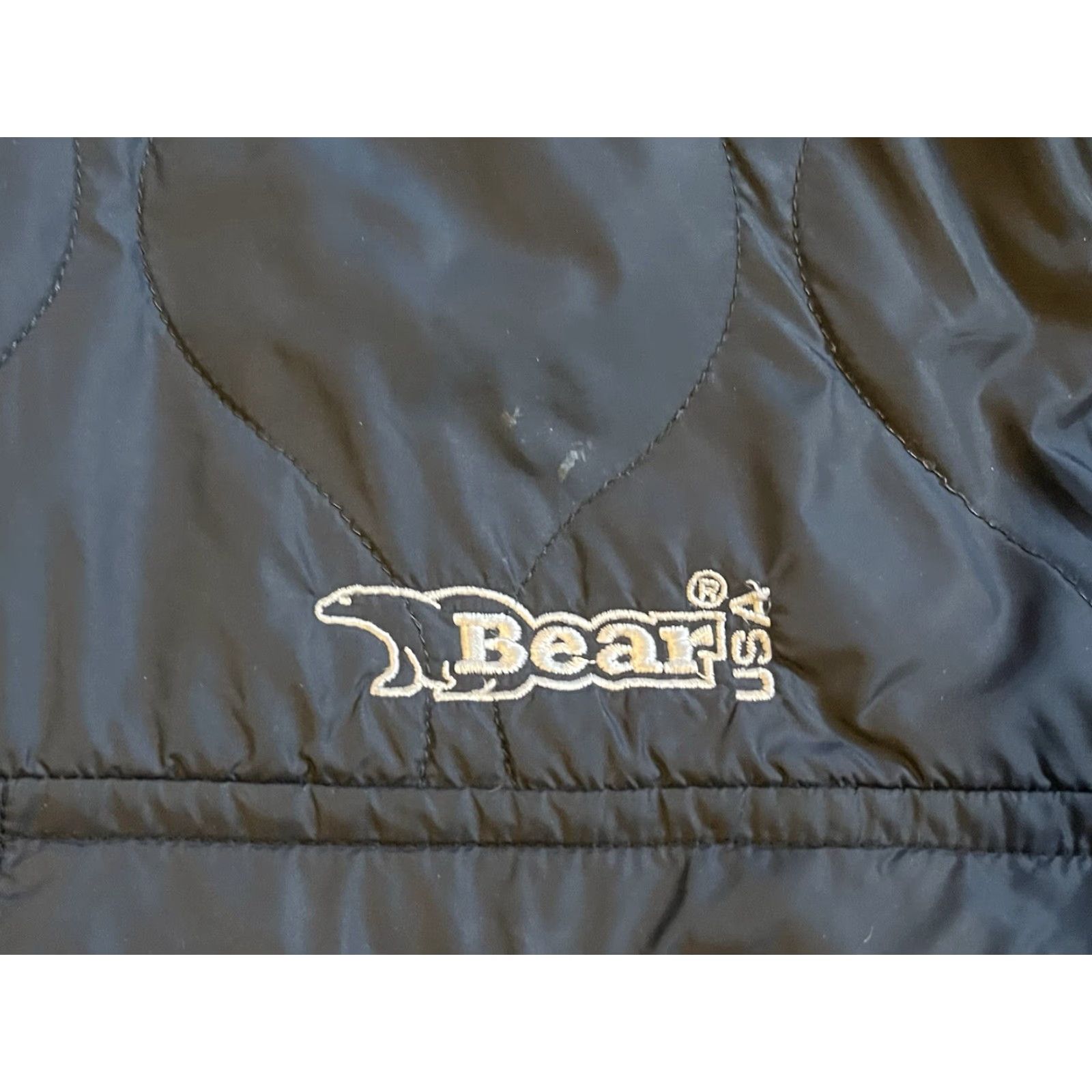 Vintage VINTAGE Bear USA Ski Sweater Jacket Men’s XL Black Bomber Jacket Size US XL / EU 56 / 4 - 3 Thumbnail