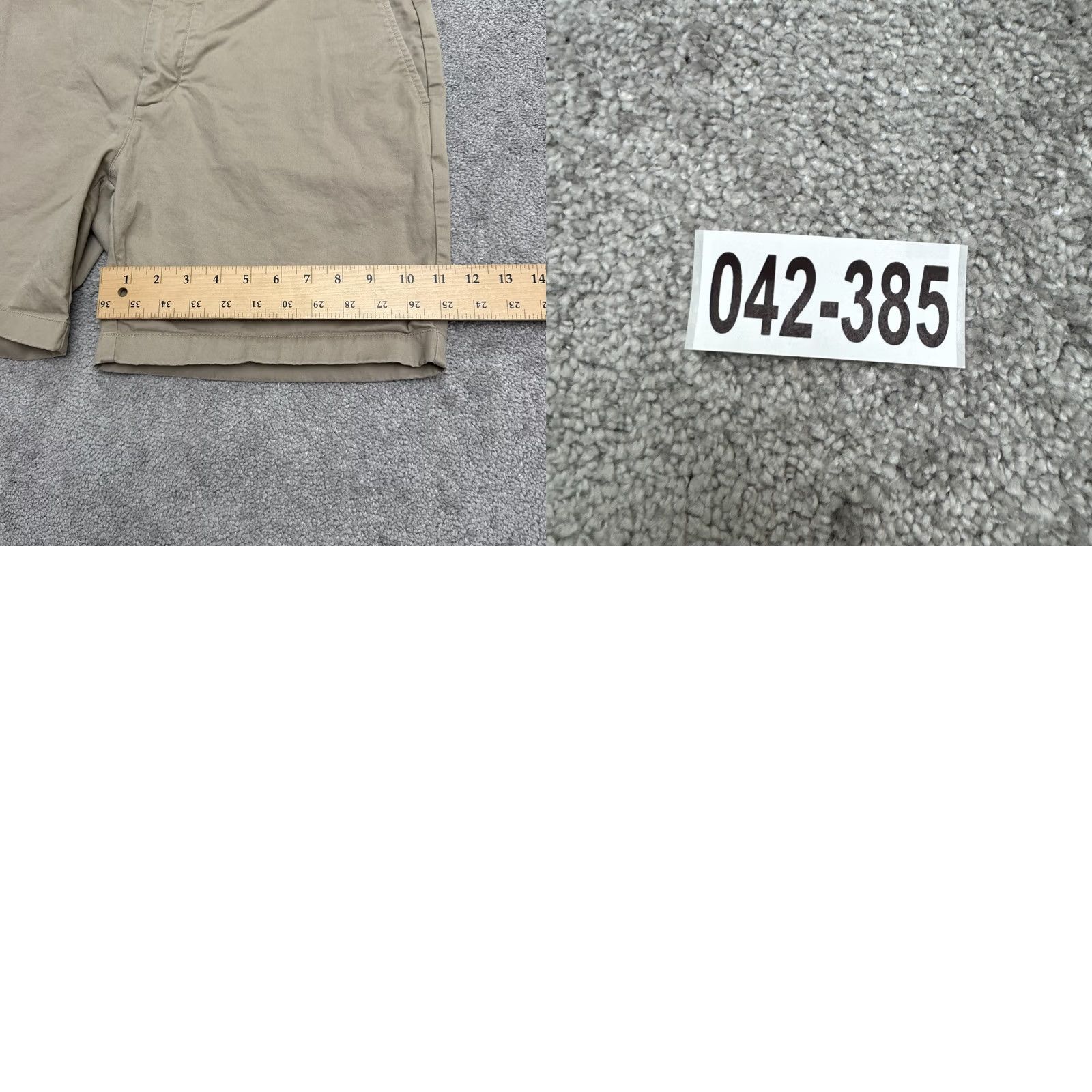 Vineyard Vines Vineyard Vines Shorts Mens 35 Khaki Brown Cotton Chino Flat Front Classic Preppy Size US 35 - 9 Thumbnail