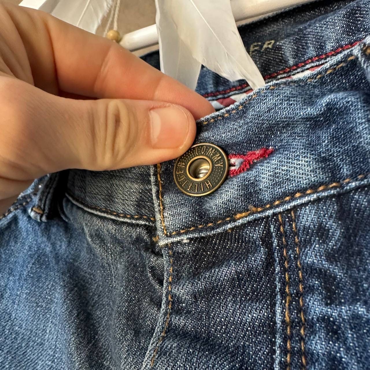 Tommy Hilfiger × Vintage Vintage Tommy Hilfiger jeans W34xL32 pants old money 00s Size US 34 / EU 50 - 9 Thumbnail