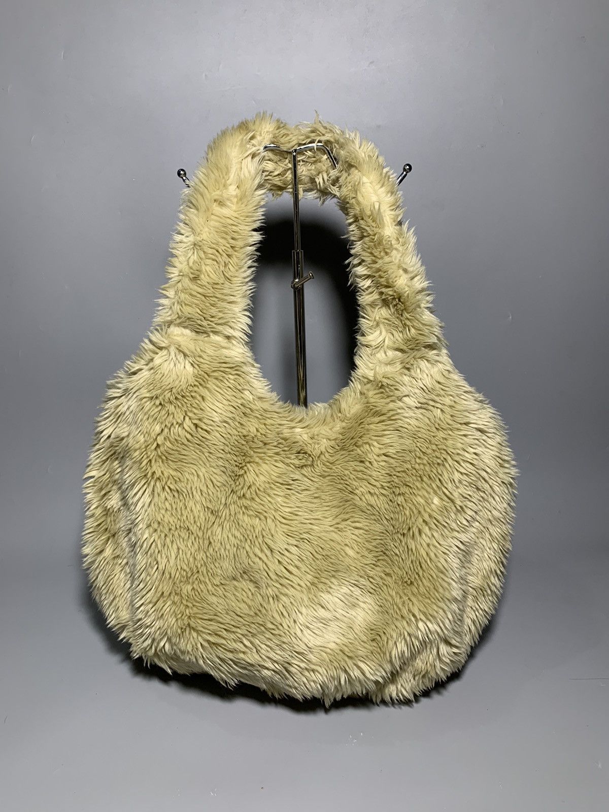 20471120 HYOMA 20471120 FUR TOTE BAG Size ONE SIZE - 1 Thumbnail