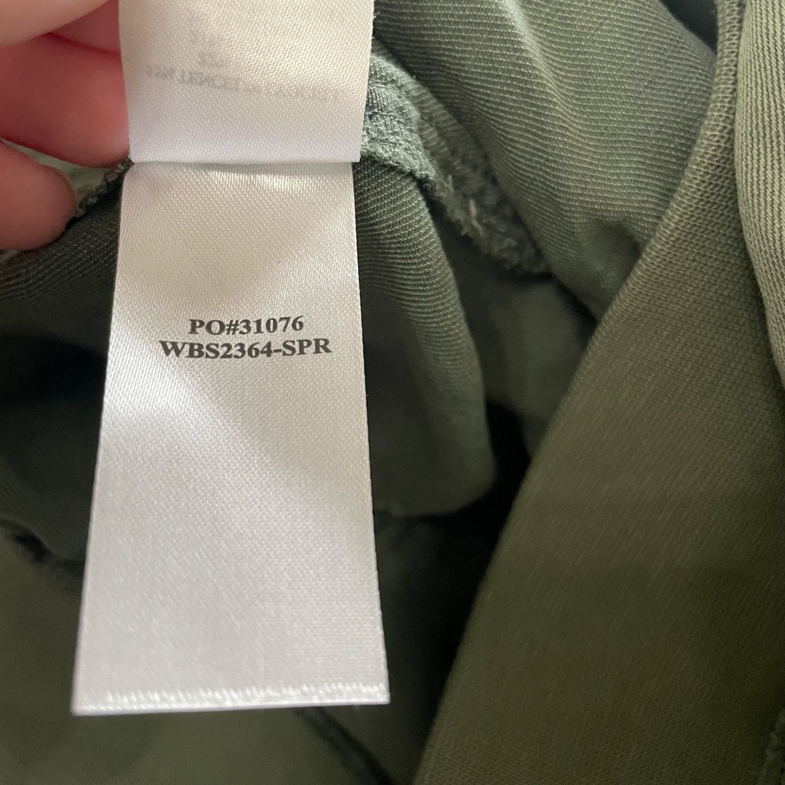 Faherty Faherty Arlie Pants Thyme Green Linen Blend Pull On Size XS Size 26" / US 2 / IT 38 - 8 Thumbnail