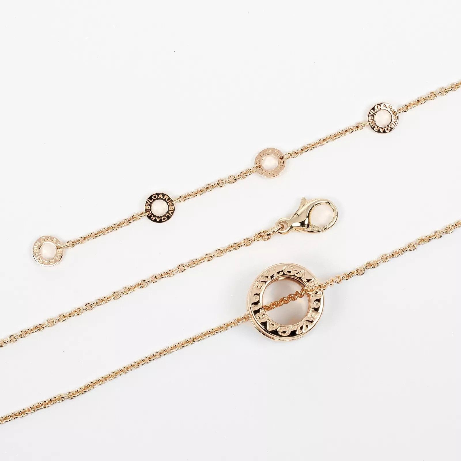 Bvlgari BVLGARI Be zero one Necklace B.ZERO1 K18 Pink Size ONE SIZE - 4 Thumbnail