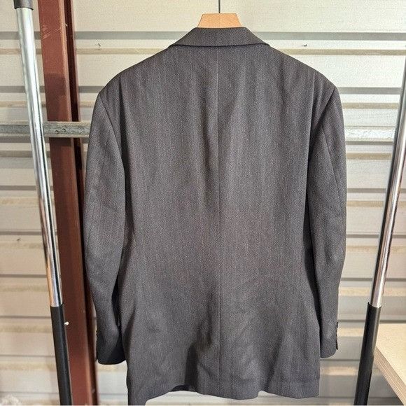 Stafford Stafford Traveler Plus Men’s Charcoal Blazer Sz 40R Size 40R - 8 Thumbnail