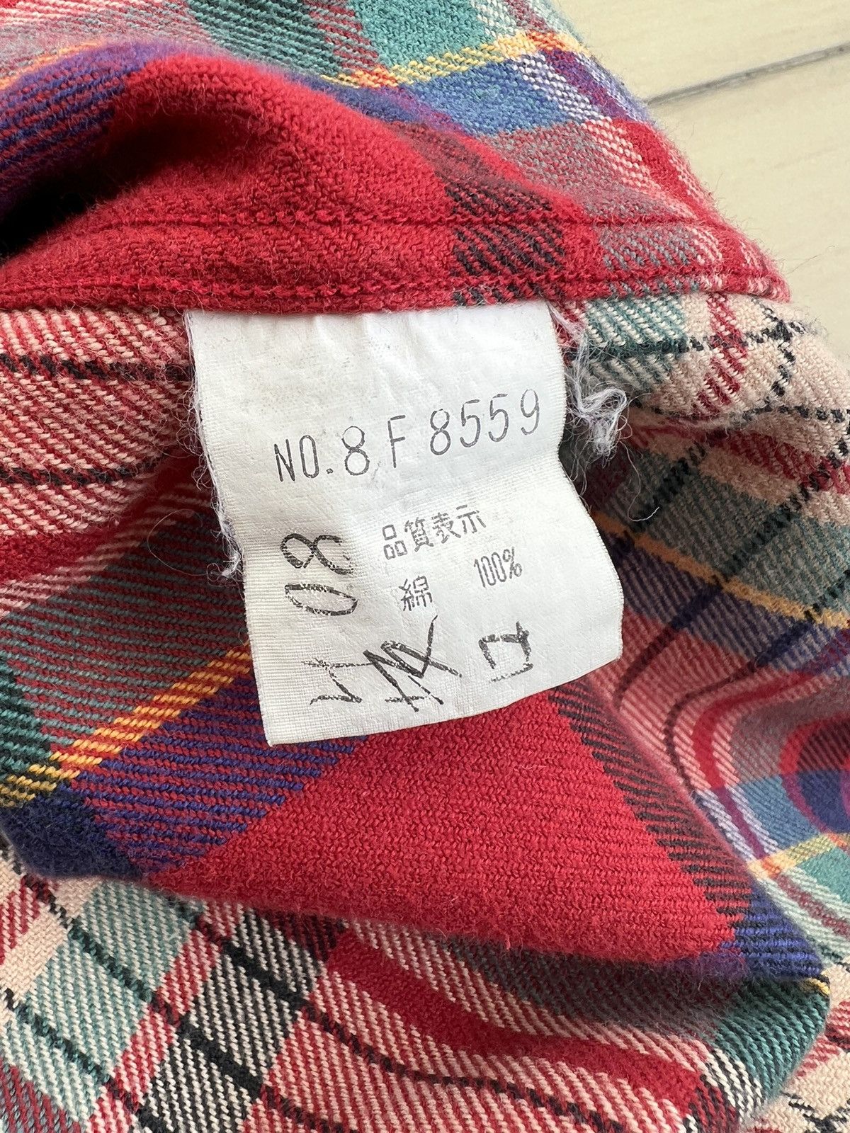Nicole Club Vintage 90s Nicole Club For Men Plaid Tartan Flannel Shirt Size US L / EU 52-54 / 3 - 24 Thumbnail
