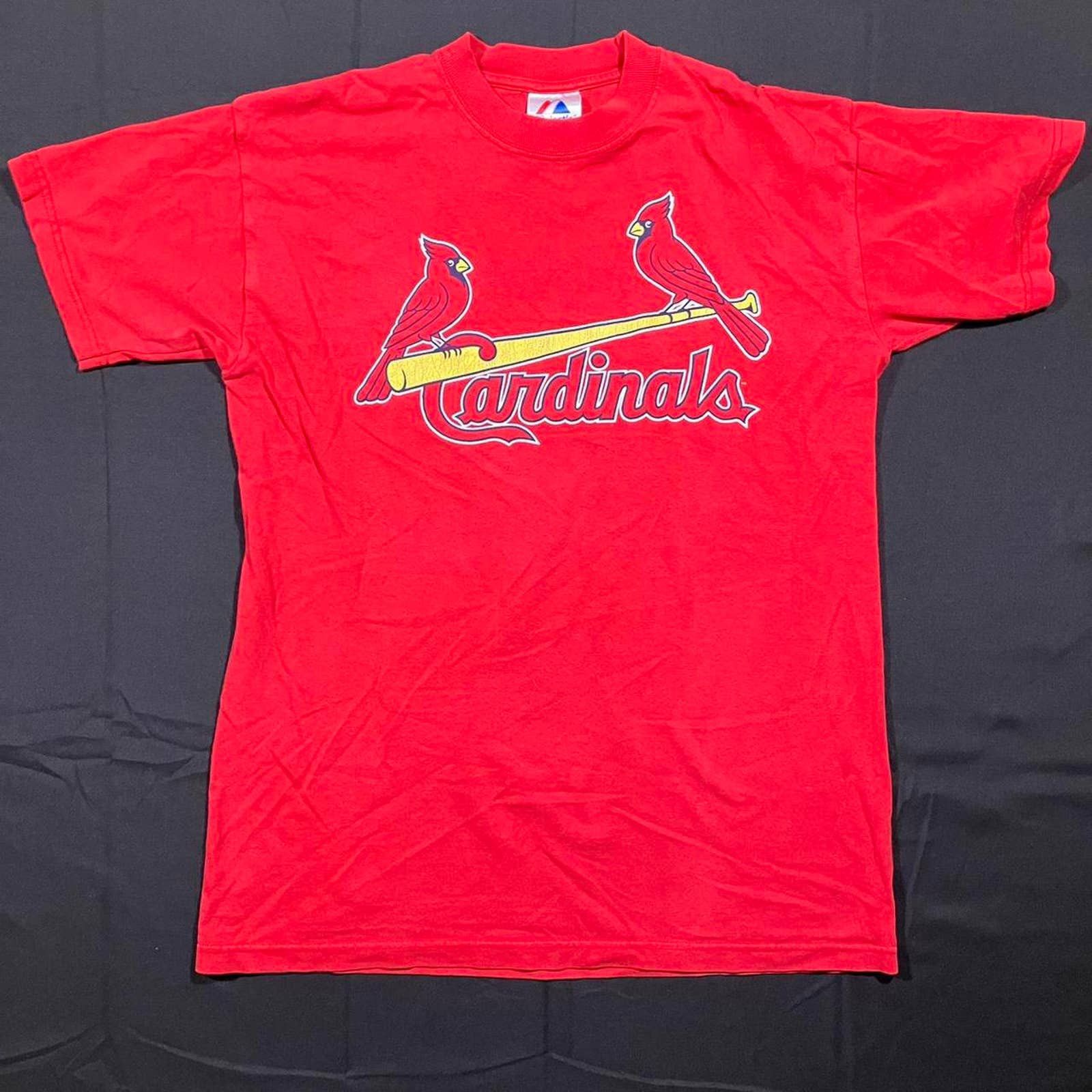 Vintage St. Louis Cardinals Albert Pujols Shirt Size Large – Yesterday's  Attic