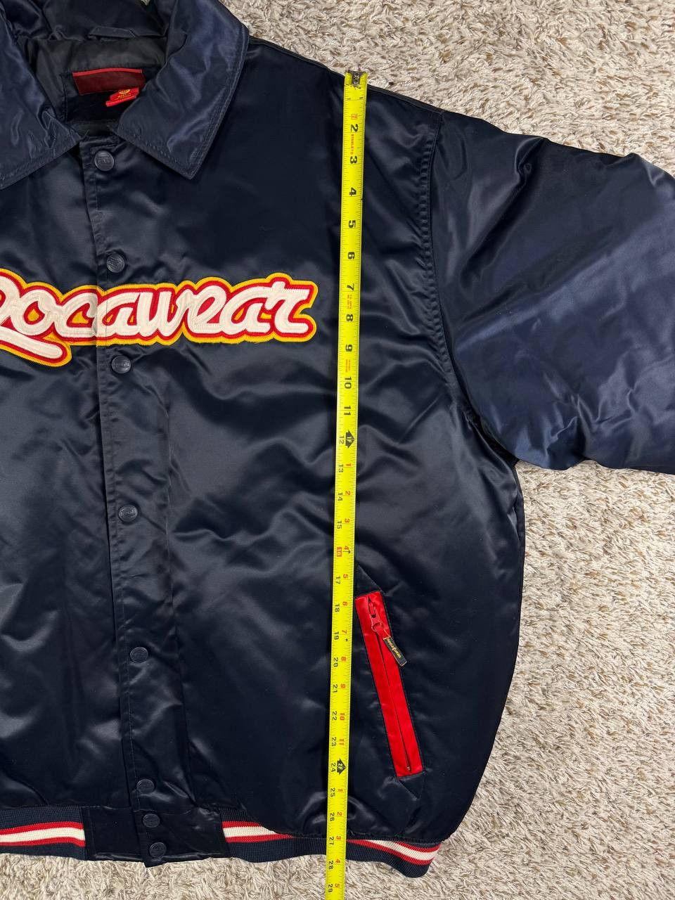 Rocawear Rocawear Vintage Y2K Bomber Jacket Big Logo Hip Hop Size US XXL / EU 58 / 5 - 6 Thumbnail