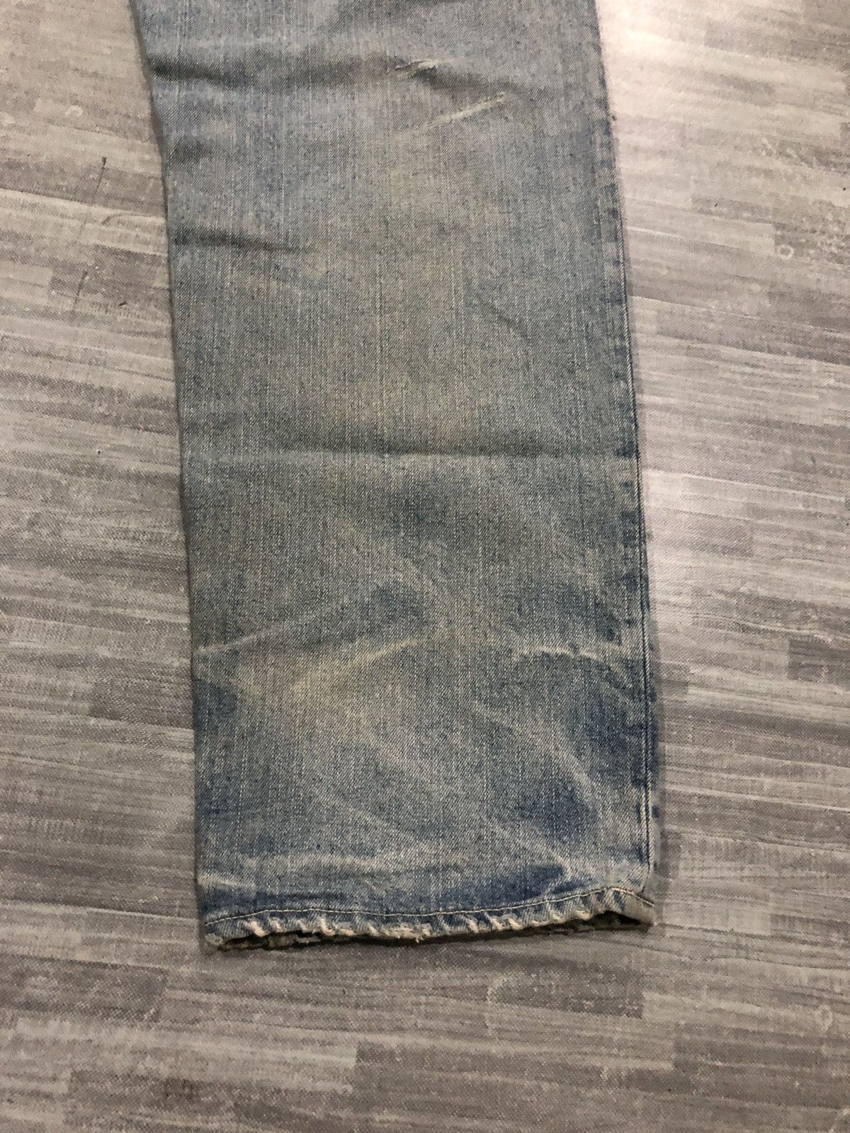 FDMTL × Vintage Vintage Scanner Fundamental Flare Jeans Disteressed Size US 35 - 16 Thumbnail