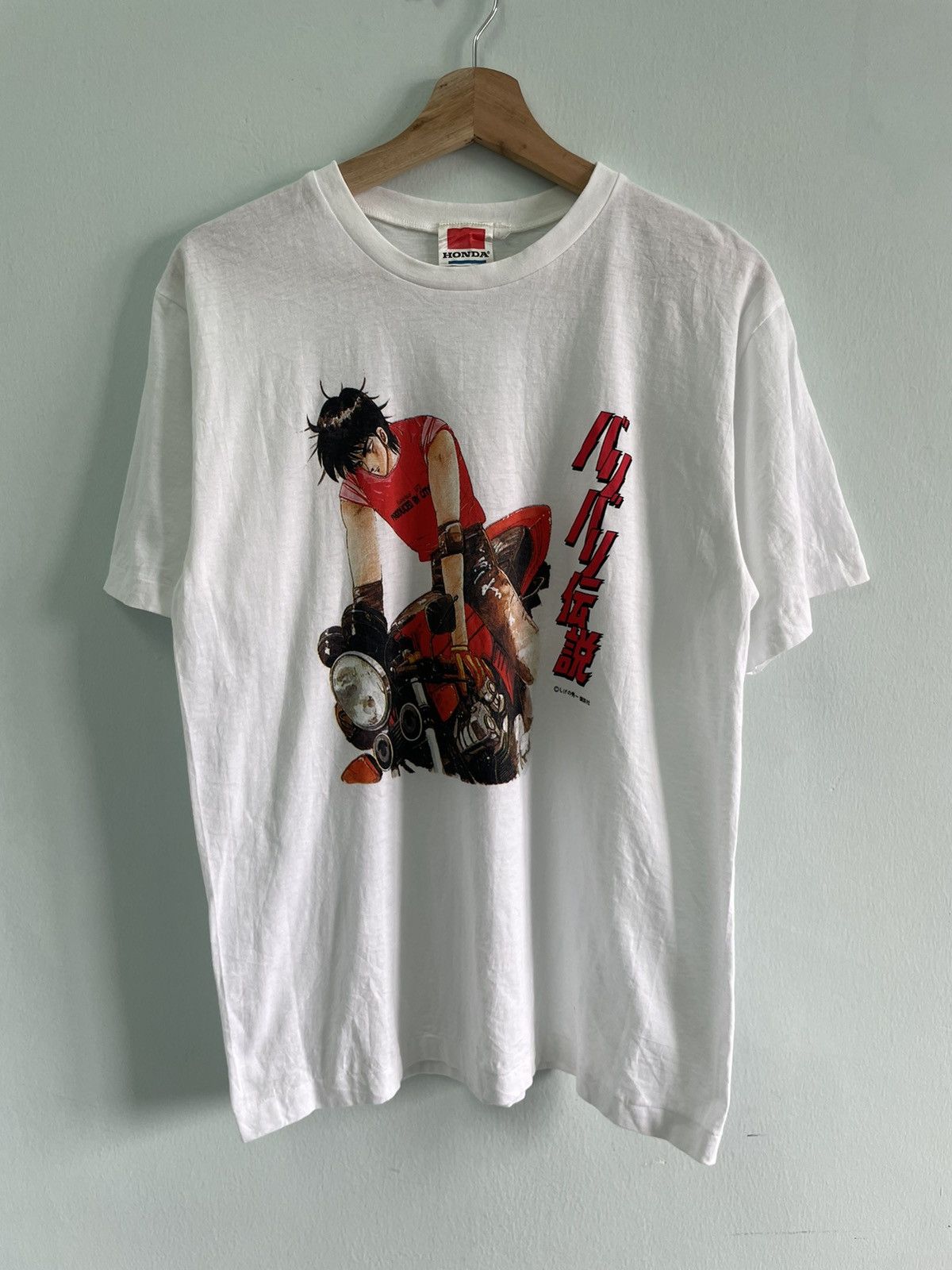 Anime Very Rare Vintage Bari Bari Densetsu Legend Tshirt Size US L / EU 52-54 / 3 - 2 Thumbnail