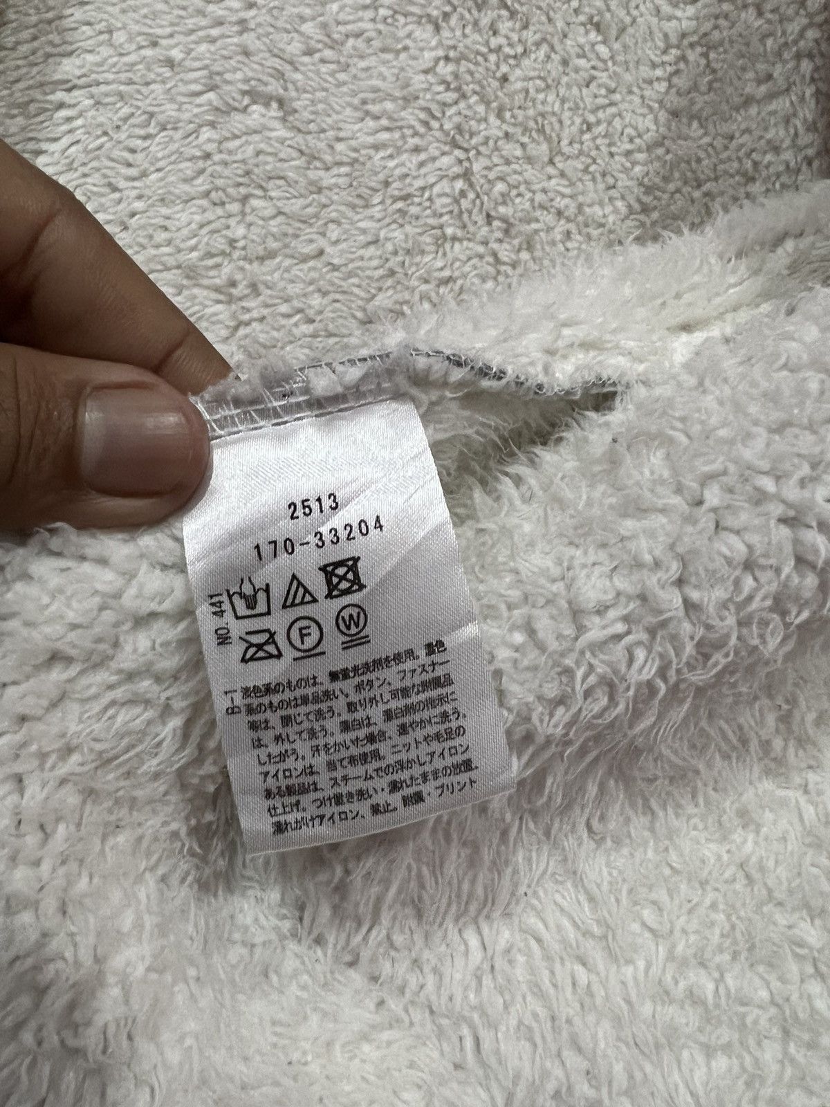 Japanese Brand × Other × Takeo Kikuchi 🔥 TAKEO KIKUCHI FLEECE LINED OPEN CARDIGAN - M Size L / US 10 / IT 46 - 6 Thumbnail