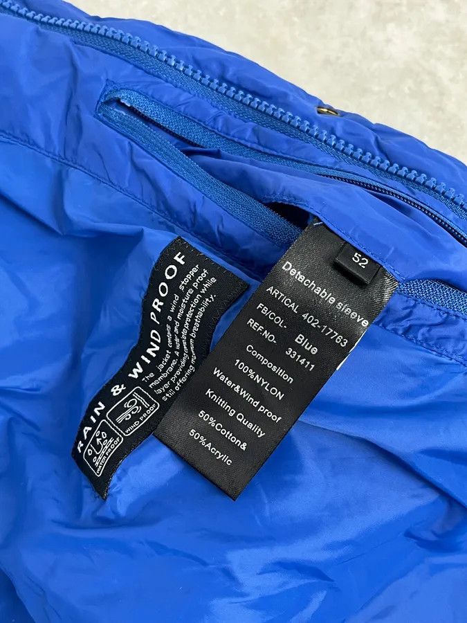 Balmain Balmain Blue Quilted Puffer Jacket with Detachable Sleeves Size US M / EU 48-50 / 2 - 12 Thumbnail