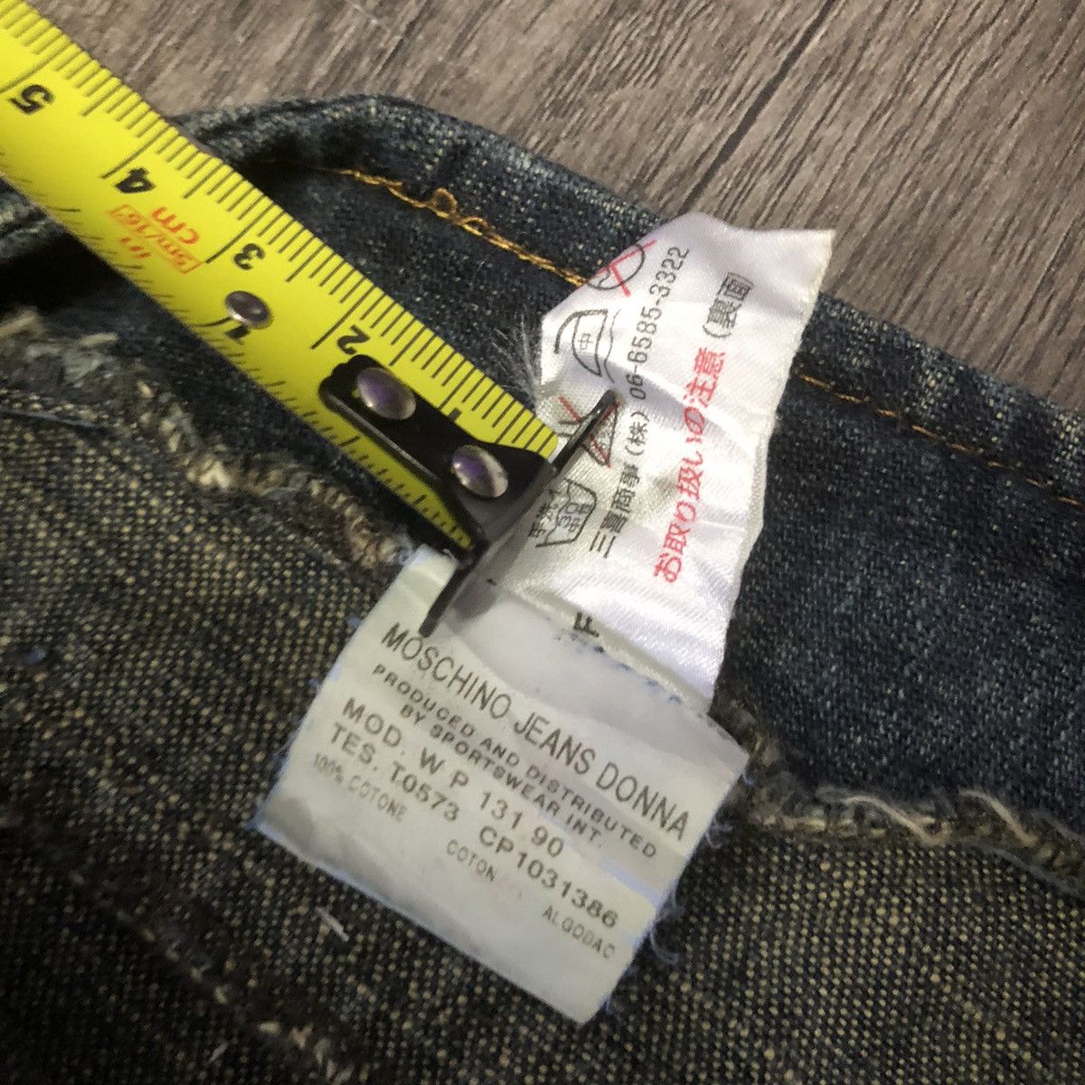 Moschino × Vintage MOSCHINO JEANS DONNA RARE DESIGN Size 28" / US 6 / IT 42 - 20 Thumbnail