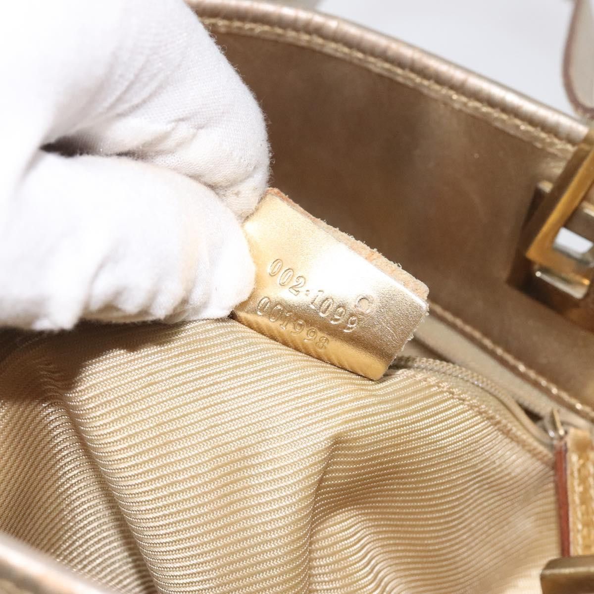 Gucci GUCCI GG Canvas Tote Bag Nylon Peppermint Gold 002 002 Size ONE SIZE - 20 Thumbnail