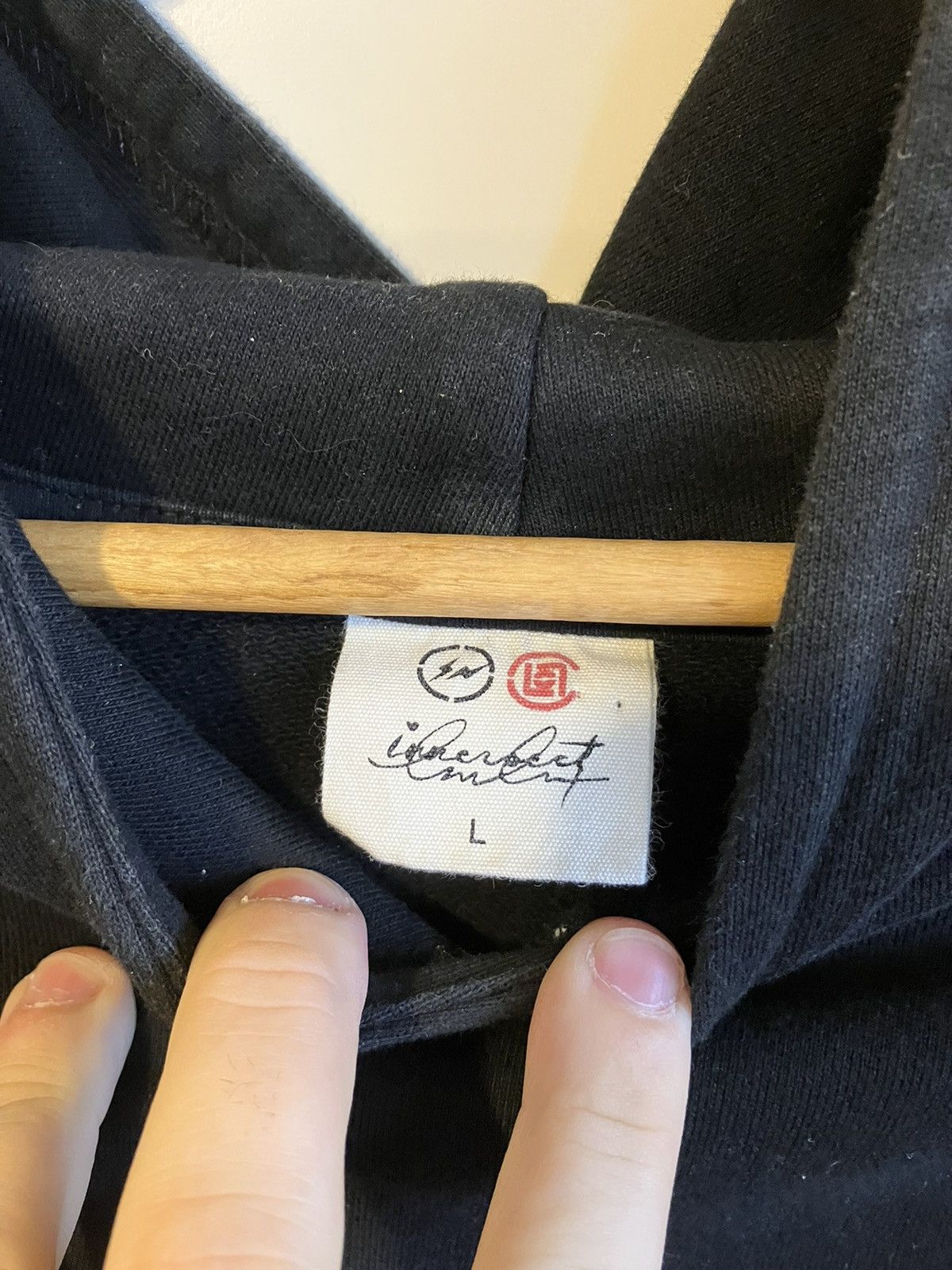 CLOT × Fragment Design Hoodie Size US L / EU 52-54 / 3 - 4 Thumbnail