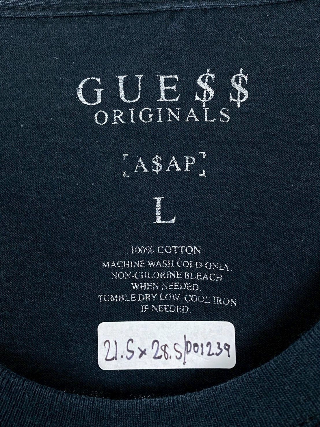 A$AP Rocky × Guess Guess x Asap Rocky T-Shirts Size US L / EU 52-54 / 3 - 5 Thumbnail