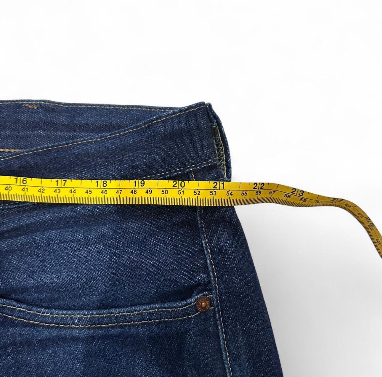 Levi's Levi's 501 Dark Indigo selvedge denim 150 year anniversary. Size US 40 / EU 56 - 4 Thumbnail