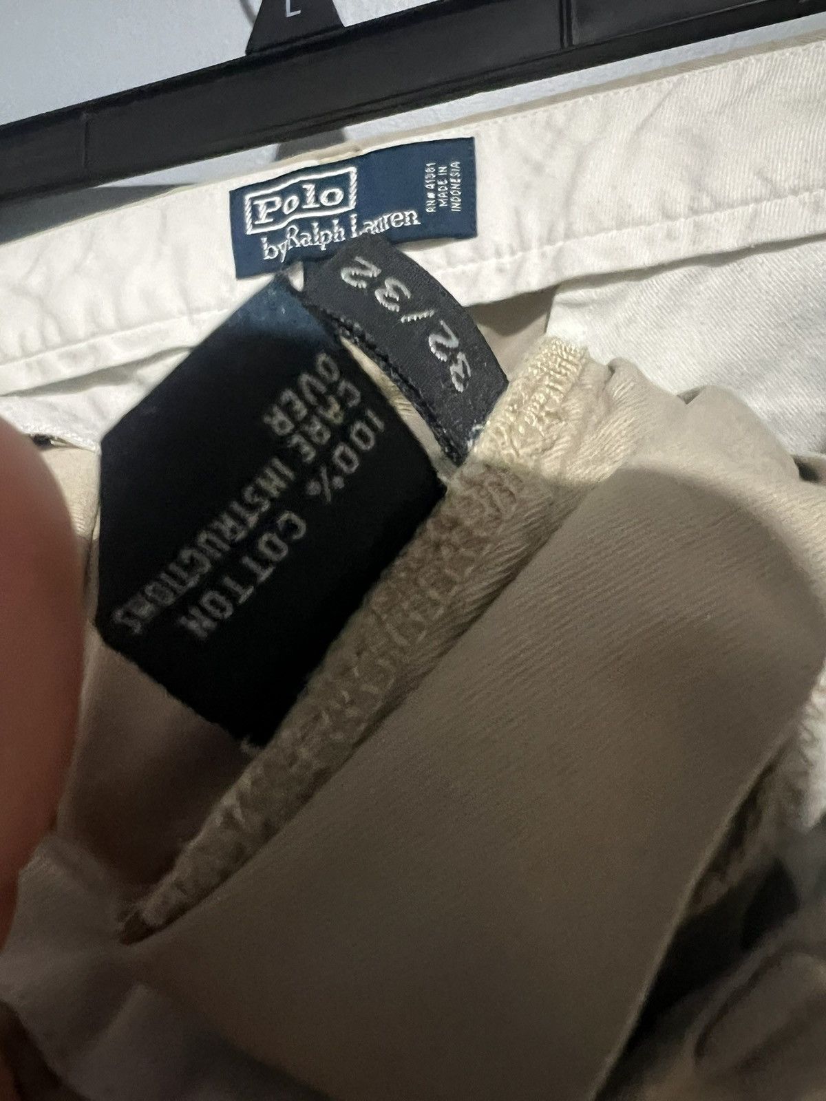 Polo Ralph Lauren Polo Ralph Lauren Pants Mens 32x32 Khaki Chino Flat Front Size US 32 / EU 48 - 8 Thumbnail