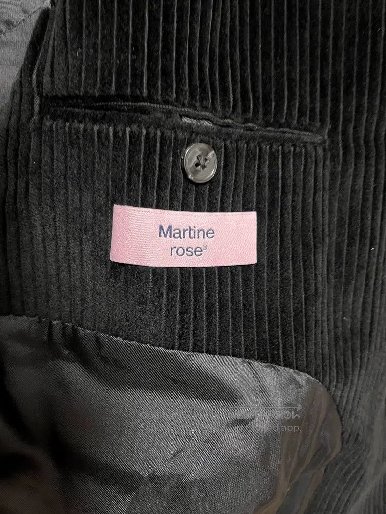 Martine Rose Martine Rose Collarless corduroy jacket Size L / US 10 / IT 46 - 4 Thumbnail