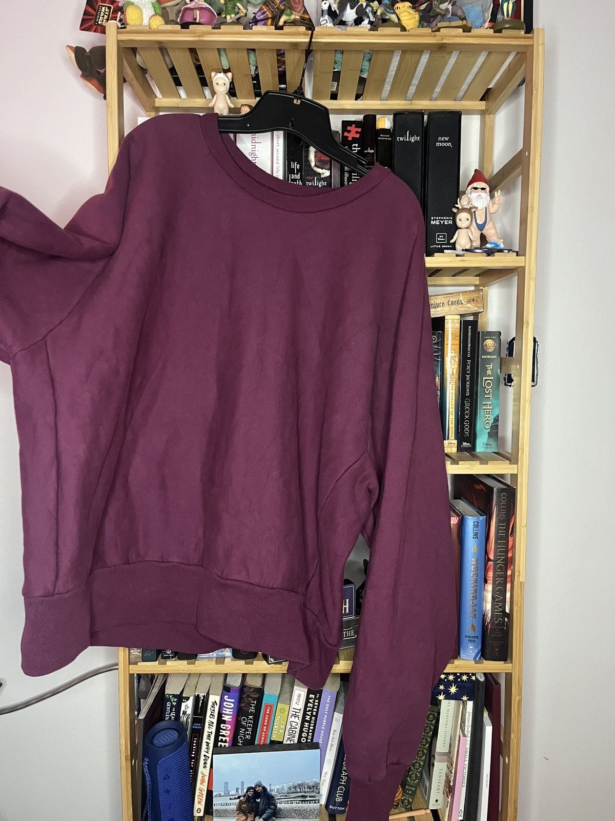 Los Angeles Apparel Yeezy Jesus is King Blank Burgundy Crewneck Unreleased Size US L / EU 52-54 / 3 - 2 Thumbnail