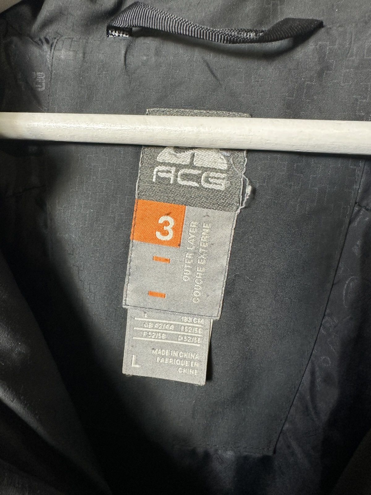 Nike × Nike ACG × Vintage Vintage Nike ACG Baby Black Down Puffer Jacket Y2K Size US L / EU 52-54 / 3 - 6 Thumbnail