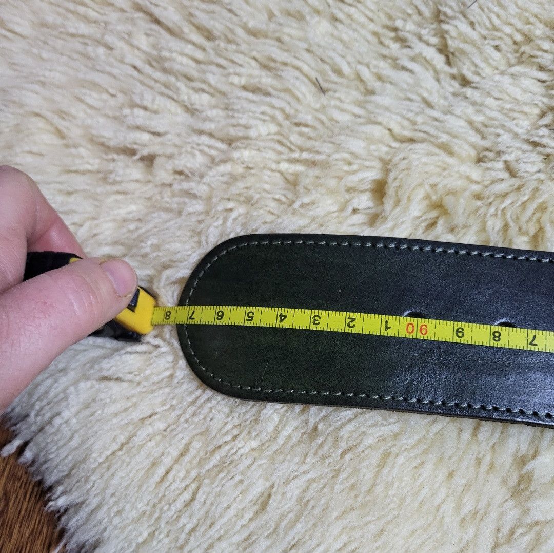 Other Bekaloo Hand-Braided Leather Belt – Made in France – Green Size ONE SIZE - 15 Thumbnail