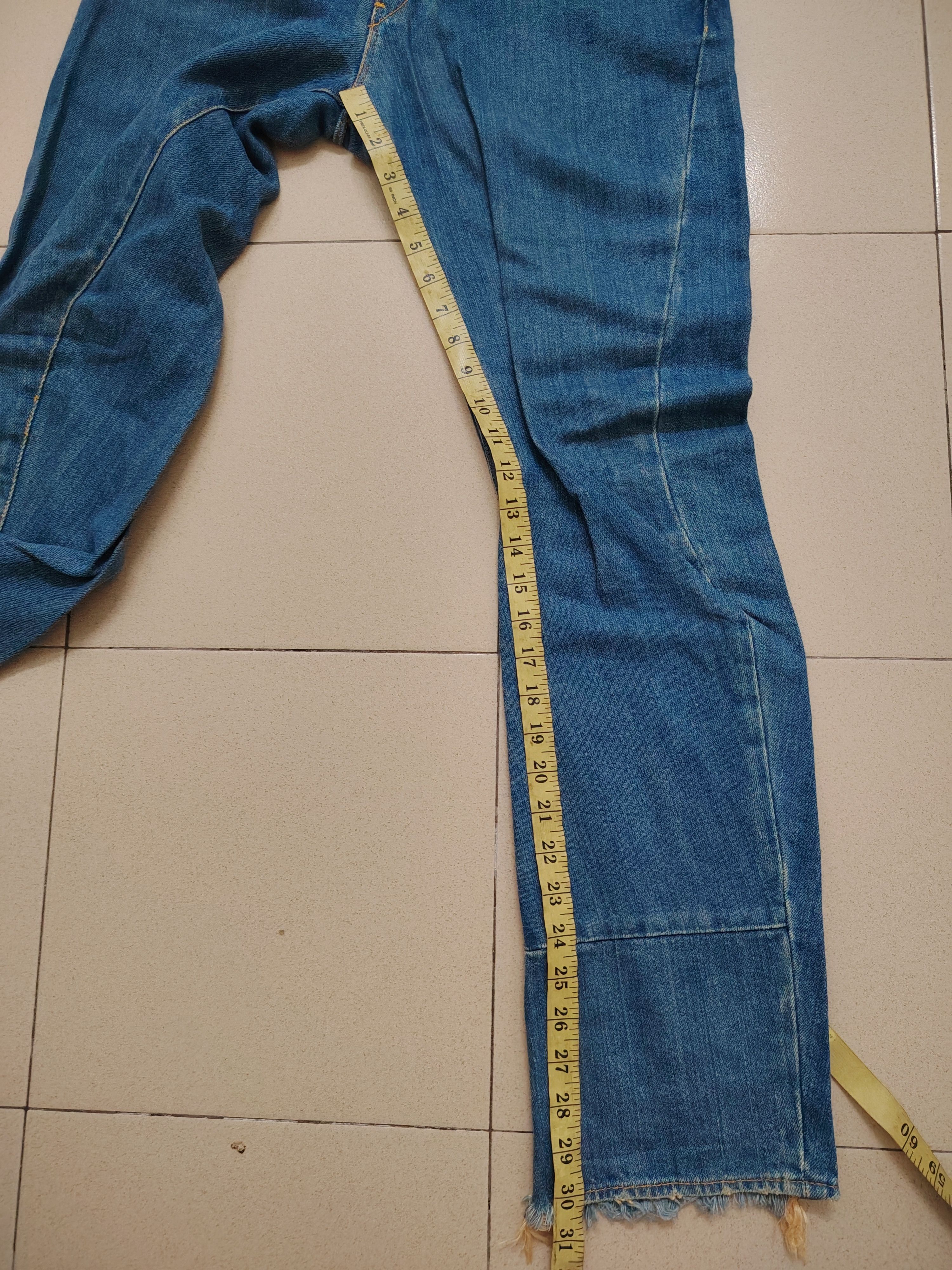 Made in Italy Vintage Levis RED Twisted Denim