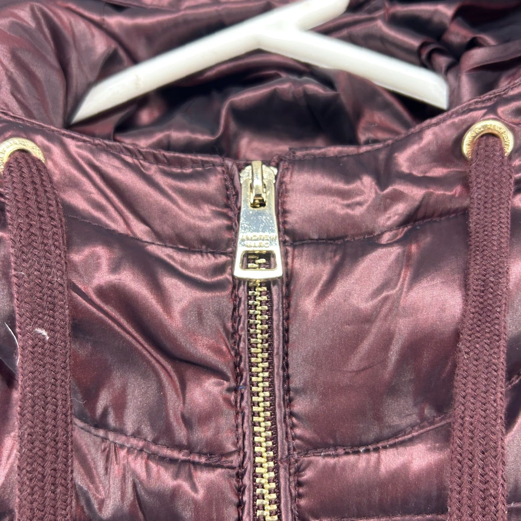 Andrew Marc Andrew Marc Jacket Womens XS Purple Hooded Puffer Down Metallic Premium Size XS / US 0-2 / IT 36-38 - 5 Thumbnail