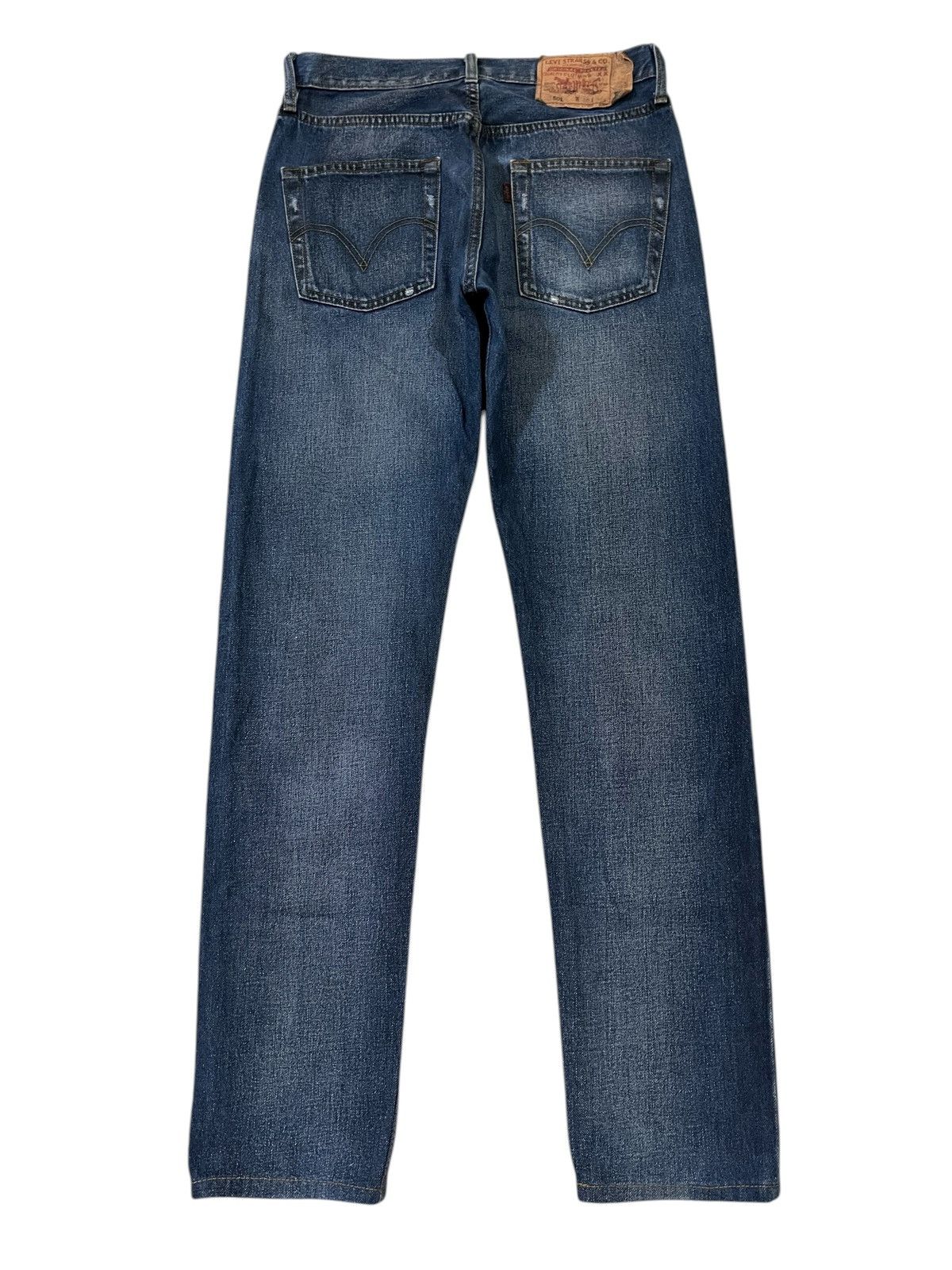 Levi's Vintage 2000's Levi's 501 Button Fly C182 Jeans Denim Size US 30 / EU 46 - 7 Thumbnail