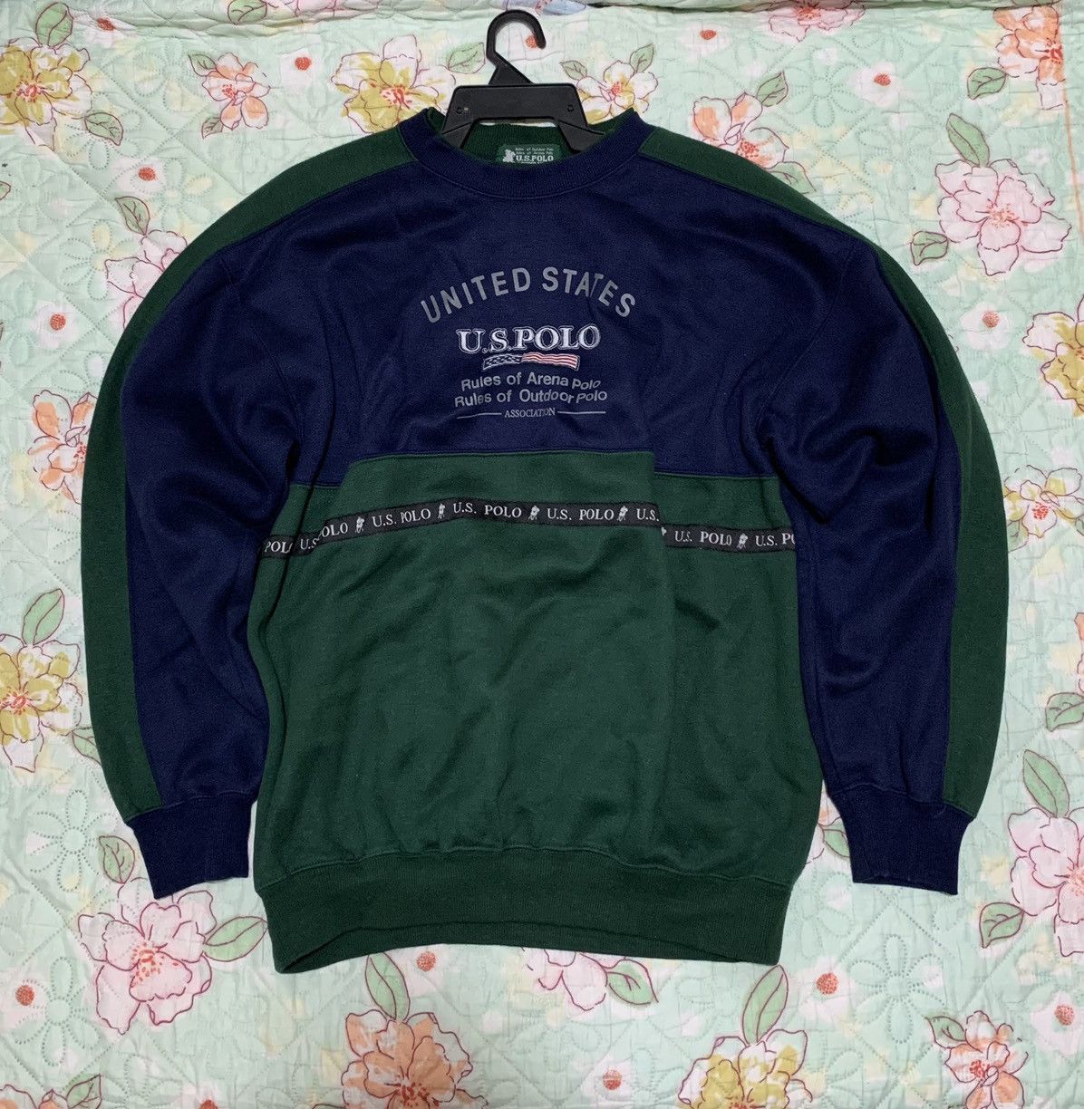 U.S. Polo Assn. × Vintage Vintage U.S. Polo Association Sweatshirt Size US XL / EU 56 / 4 - 2 Thumbnail